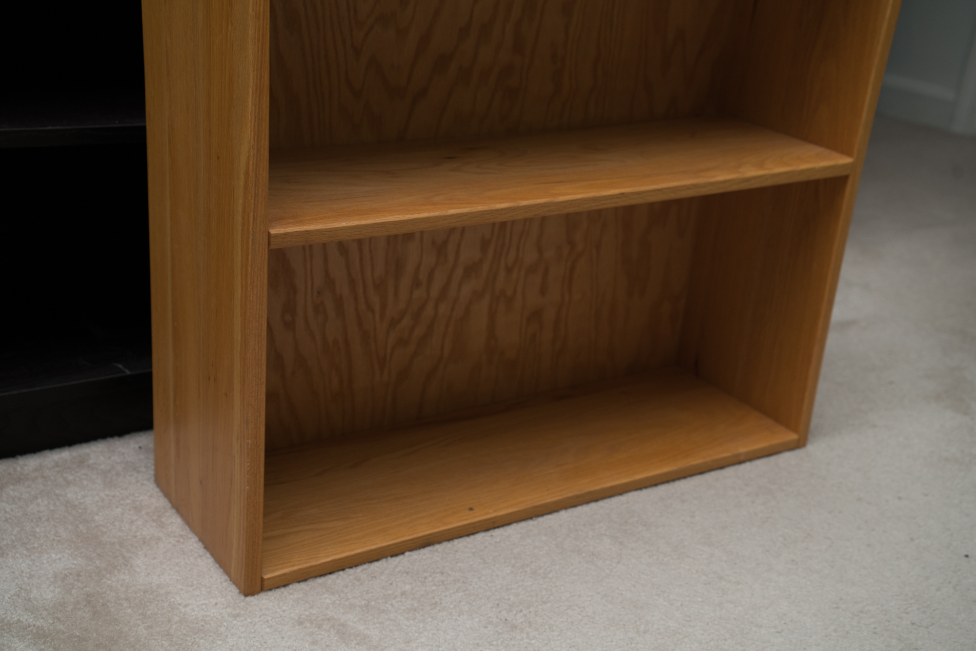 Oak Bookcase by Adden Furniture with Two Drawer File Cabinet
