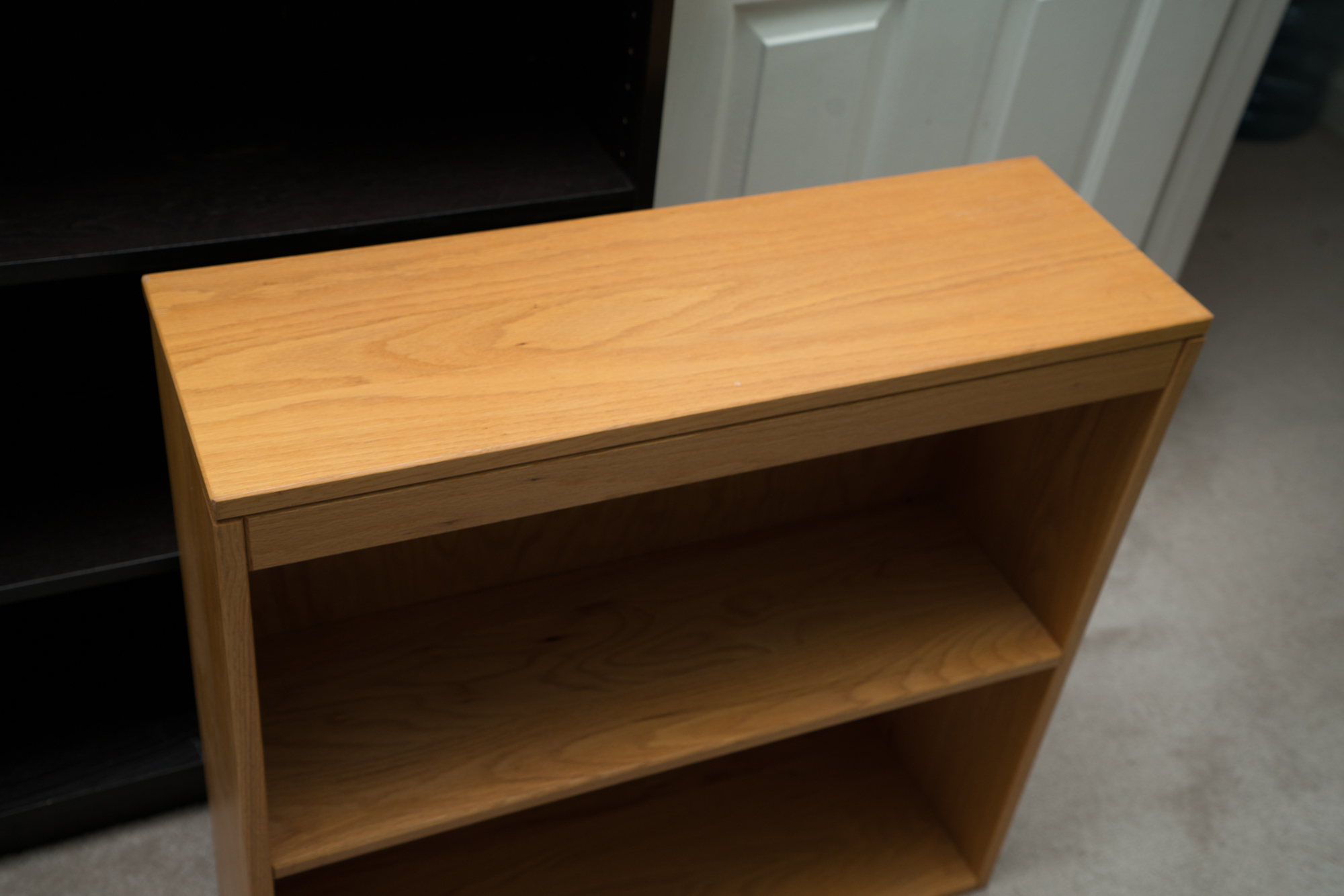 Oak Bookcase by Adden Furniture with Two Drawer File Cabinet