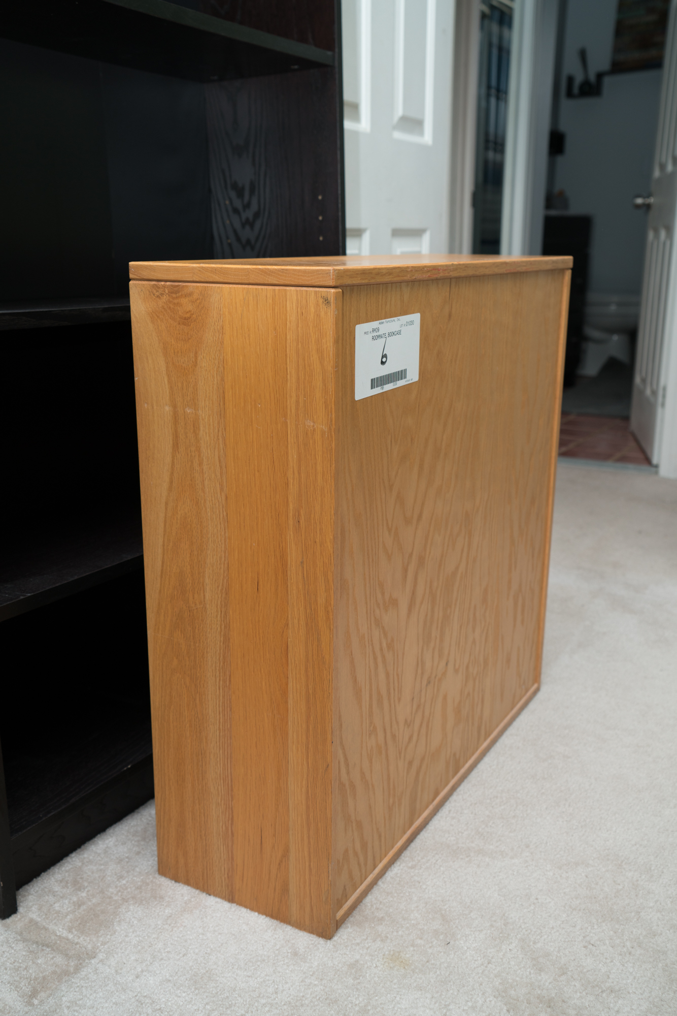 Oak Bookcase by Adden Furniture with Two Drawer File Cabinet