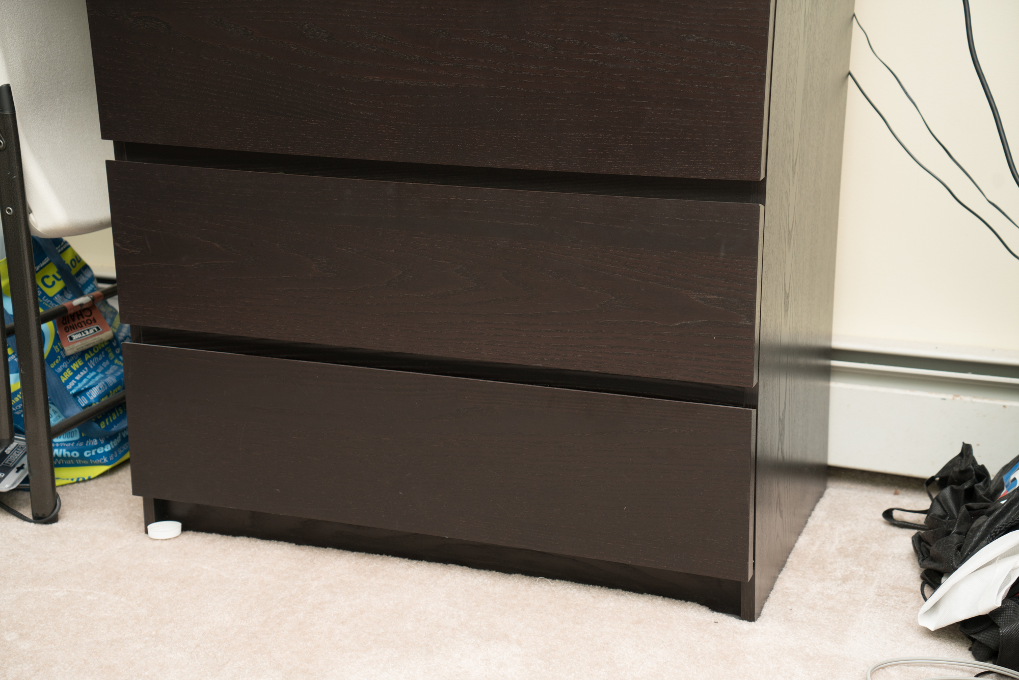 Contemporary Style Tall Chest of Drawers
