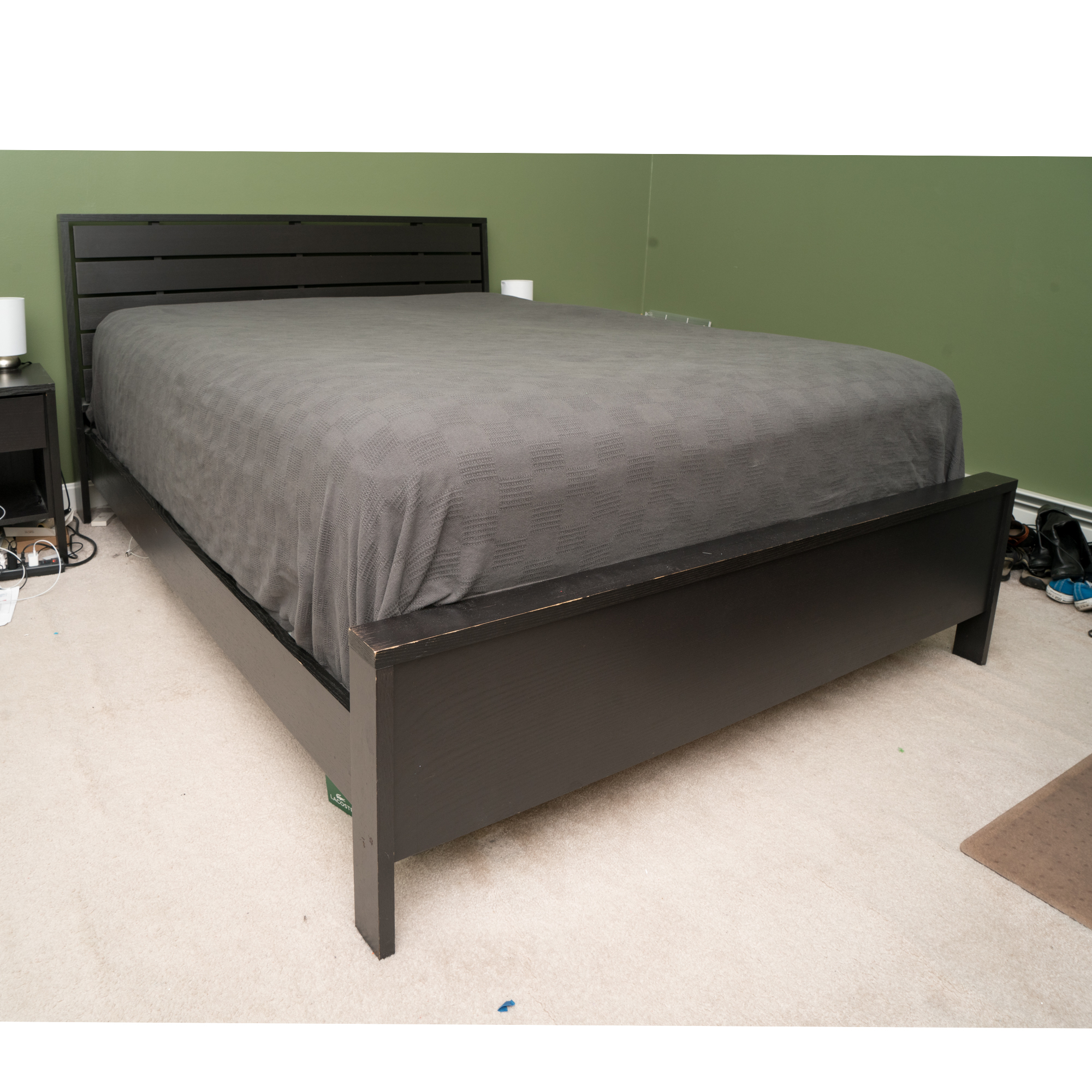Contemporary Queen Size Bed Frame