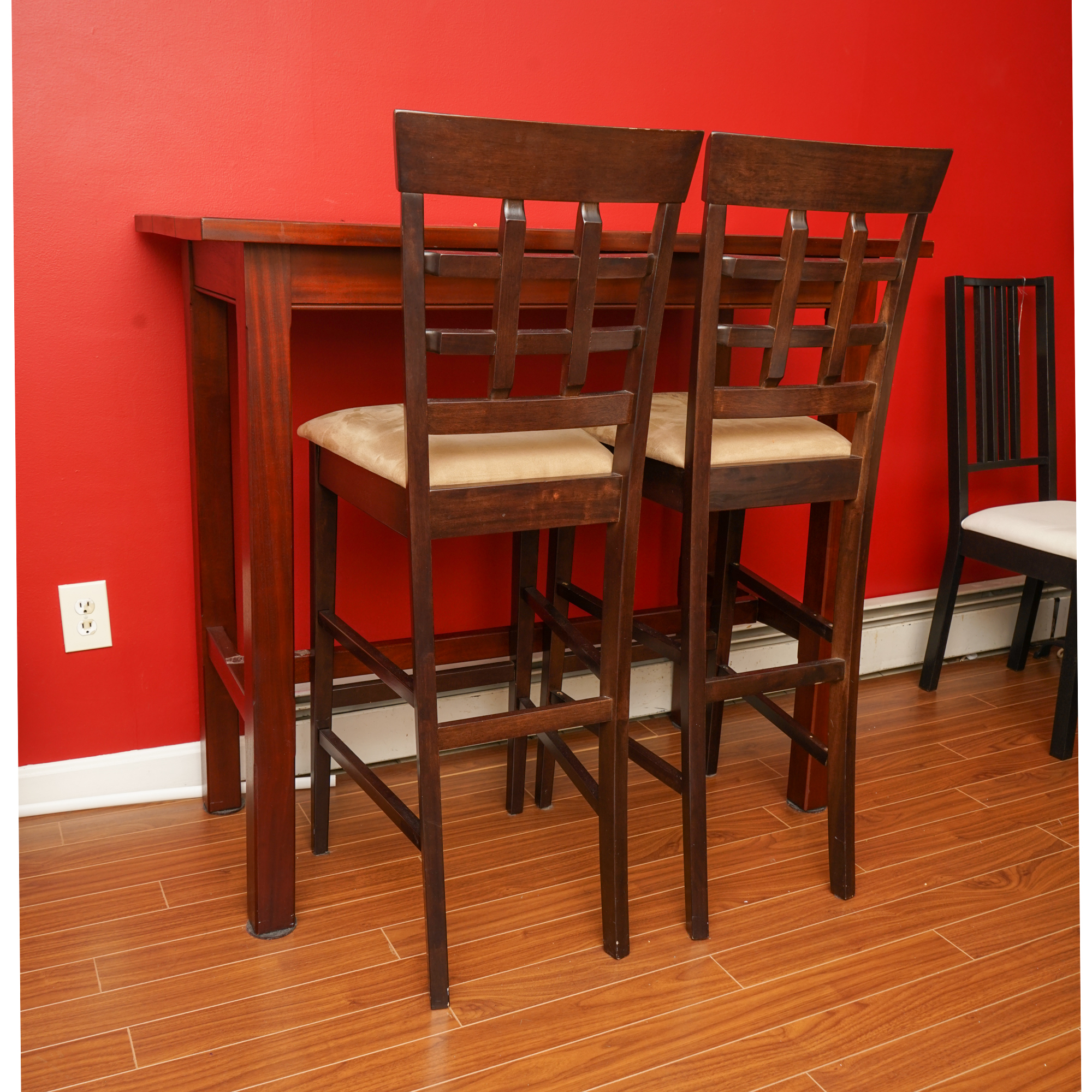 High-Top Dining Table with Chairs