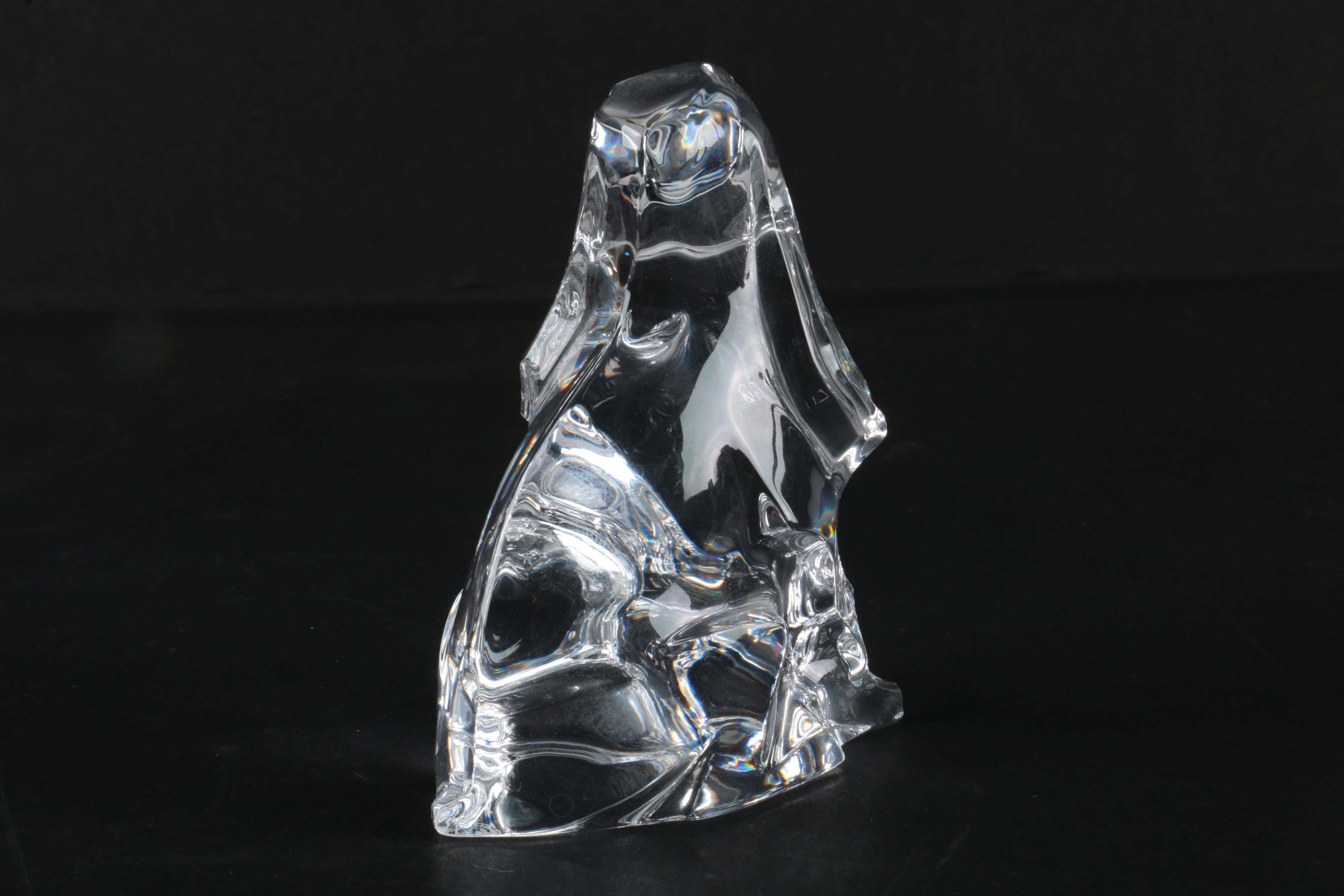 Baccarat Crystal Cocker Spaniel Figurine
