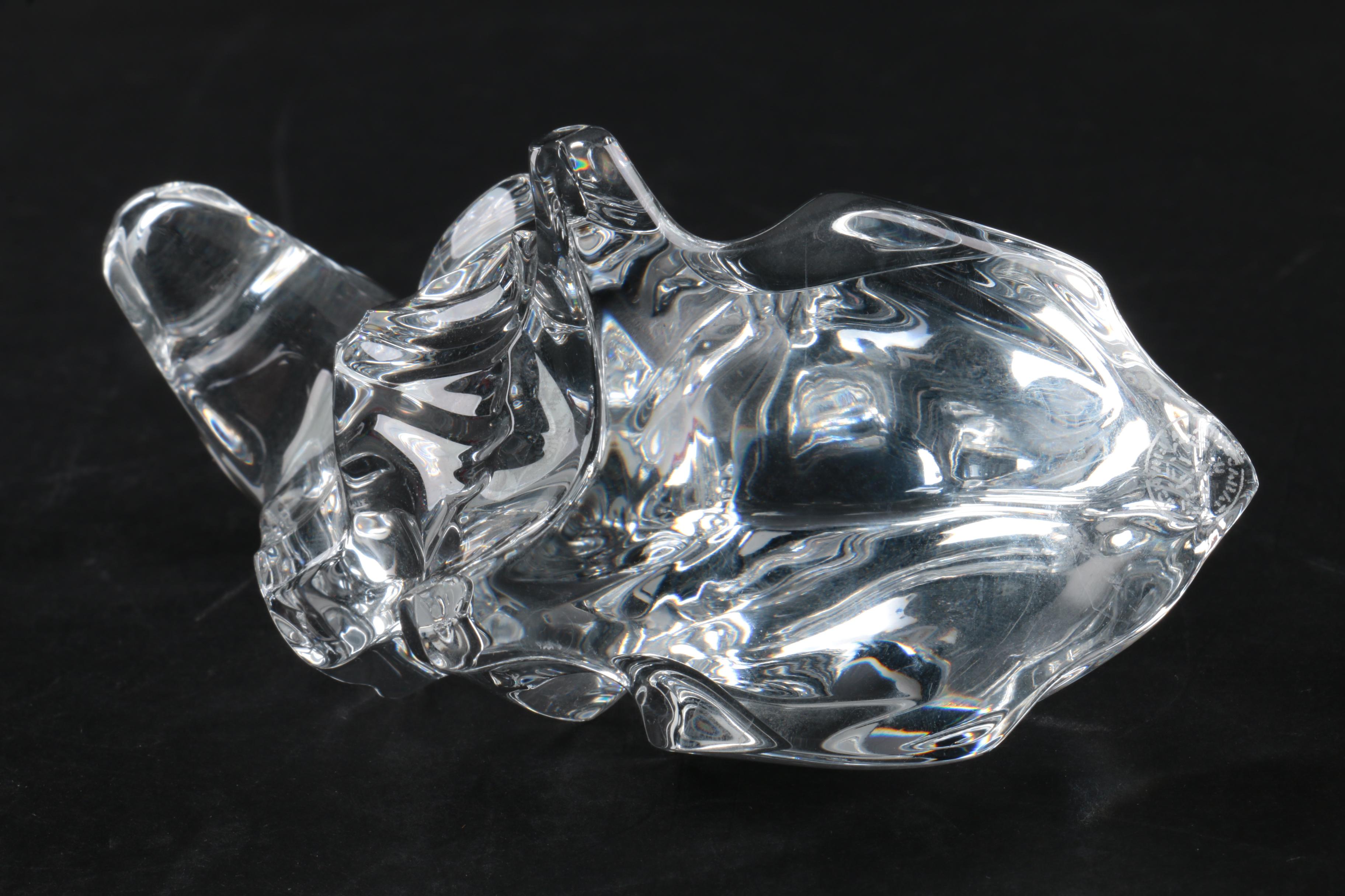 Baccarat Crystal Cocker Spaniel Figurine