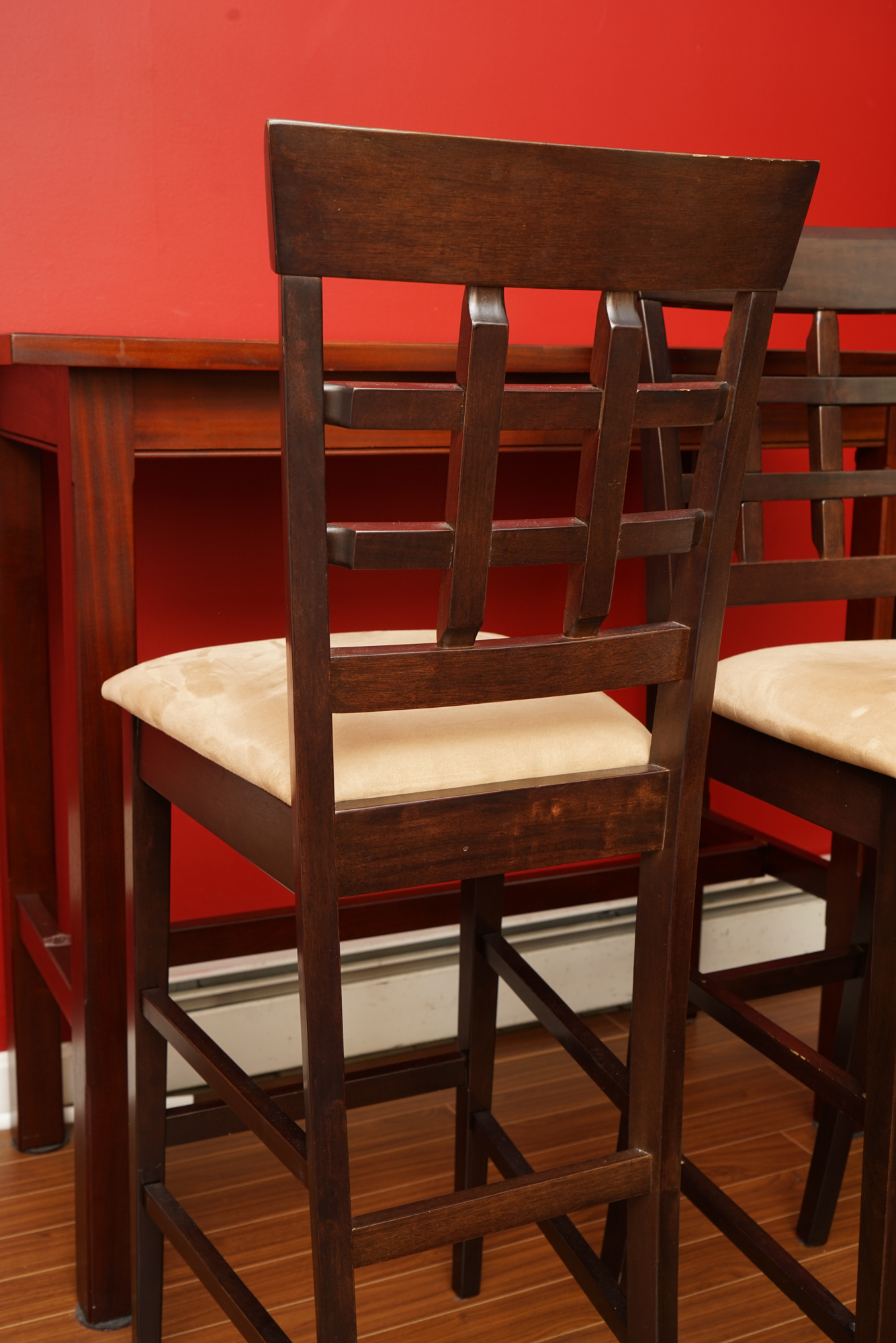 High-Top Dining Table with Chairs