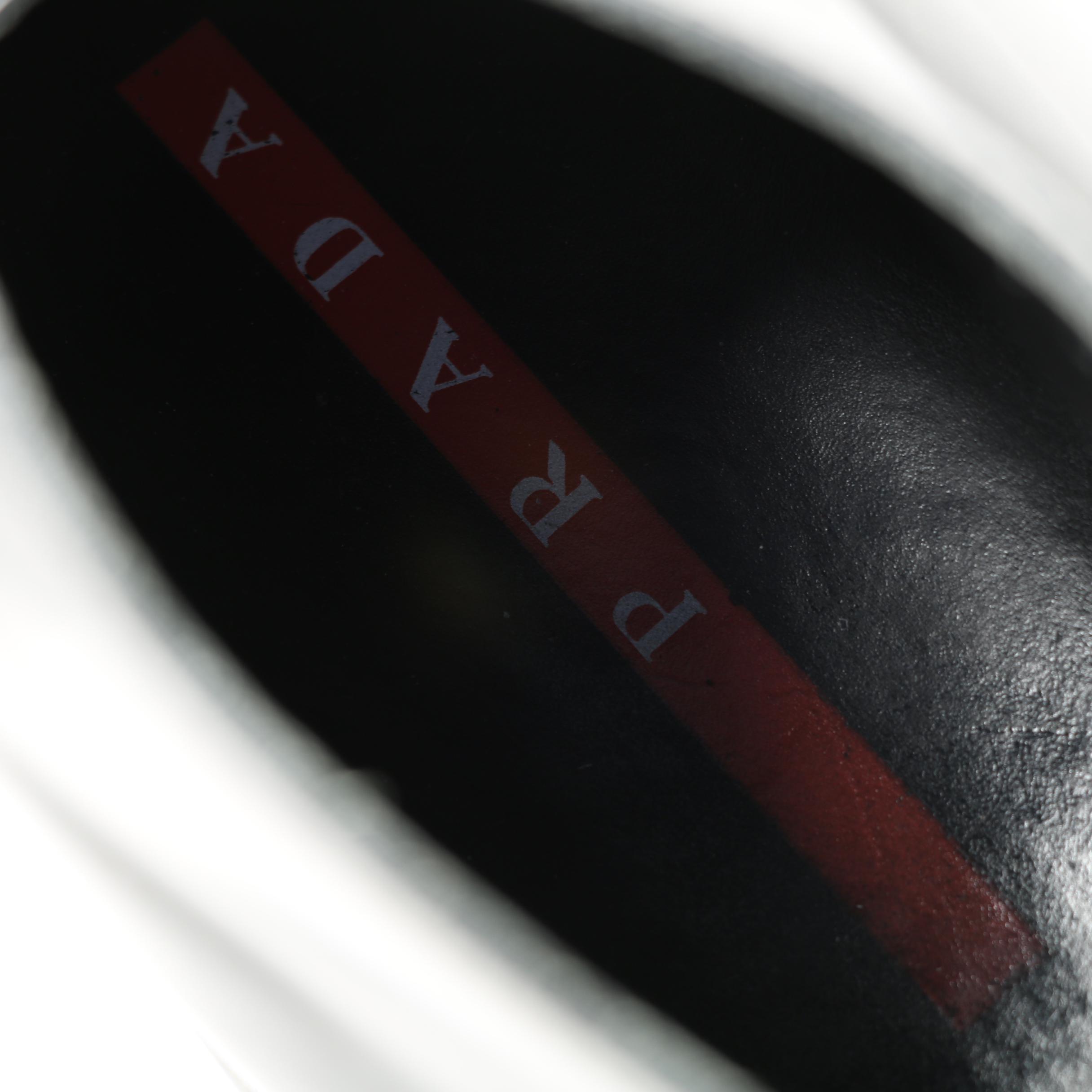 Men's Prada Black Leather Chukka Boots