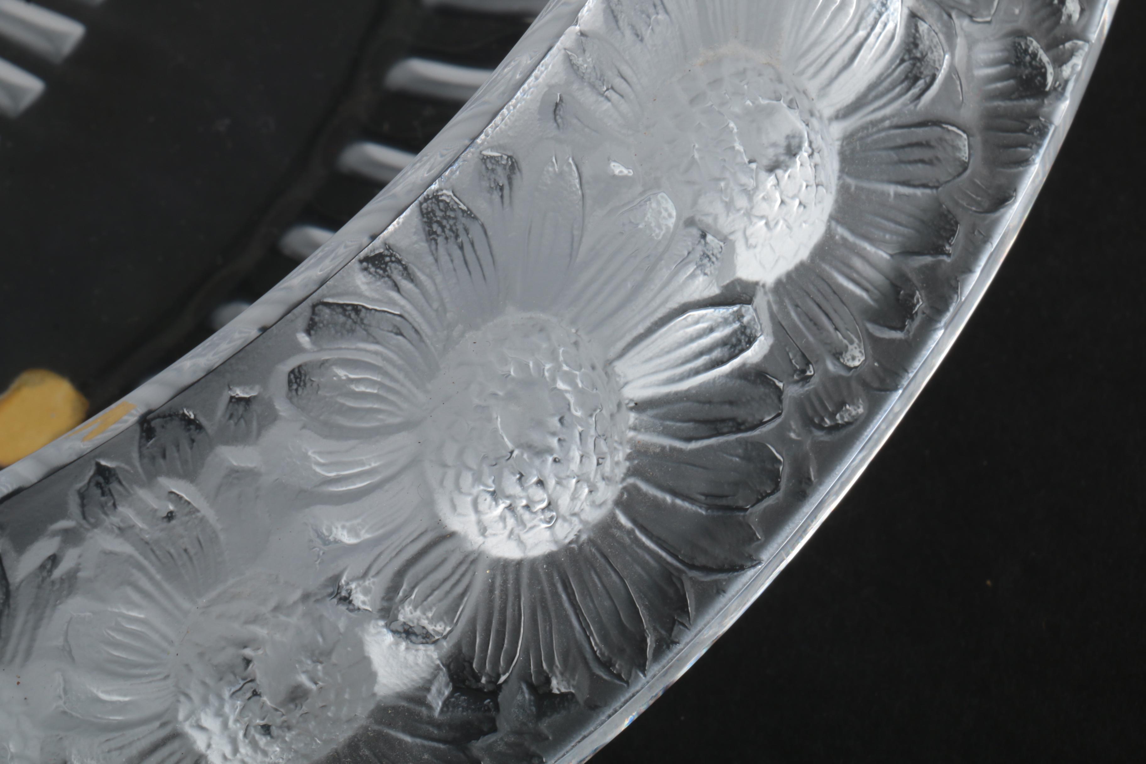 Lalique "Marguerites" Crystal Bowl