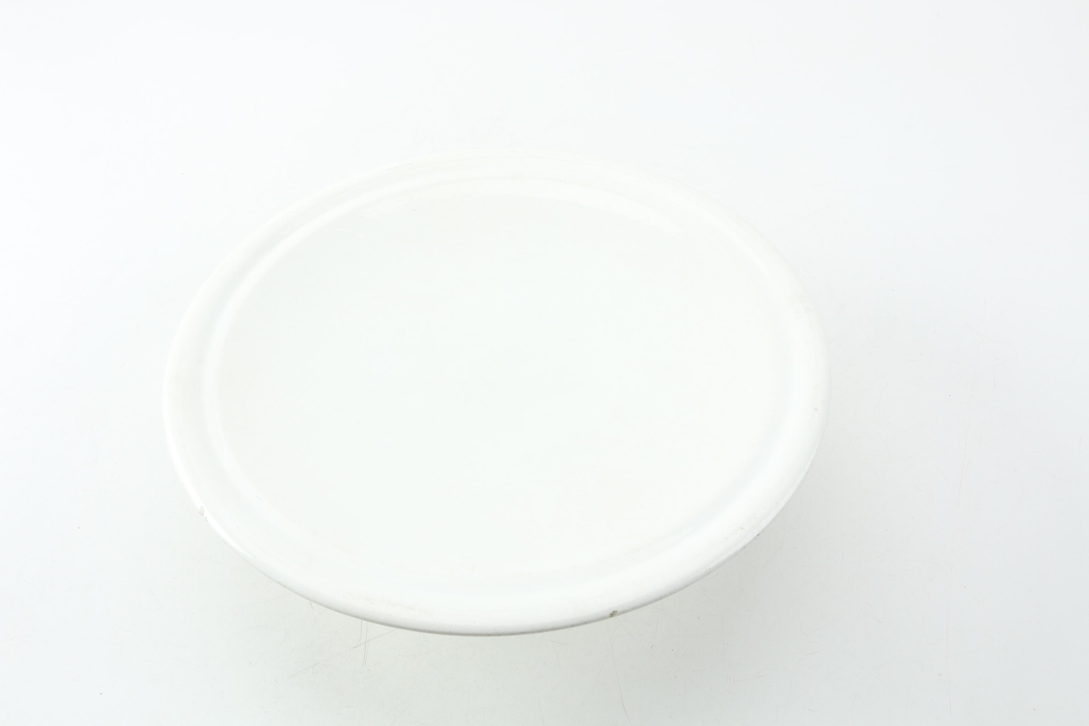 Late 19th Century Societe Céramique Maastricht Ironstone Cake Plate