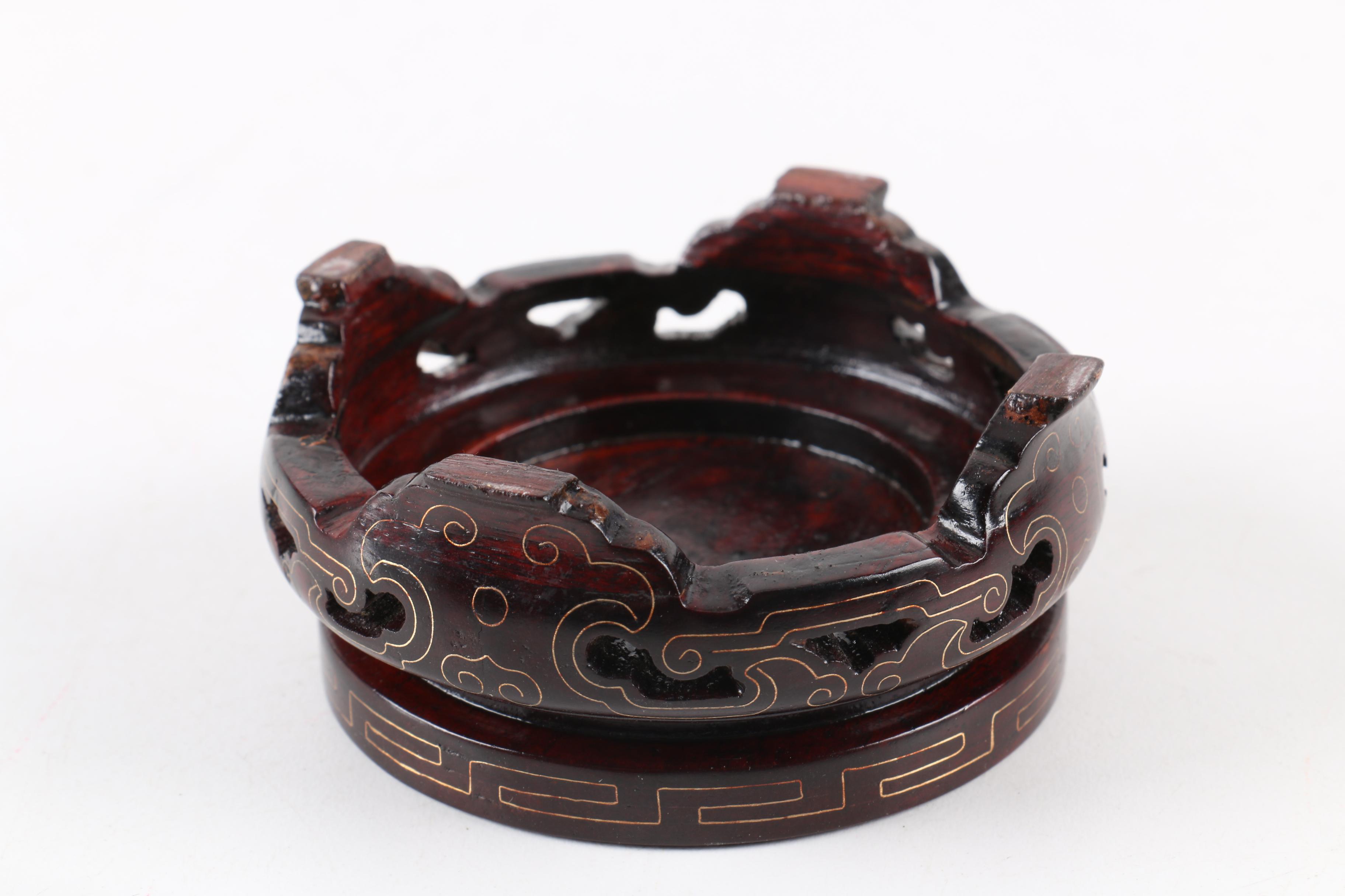 Val St. Lambert Crystal Gazing Ball