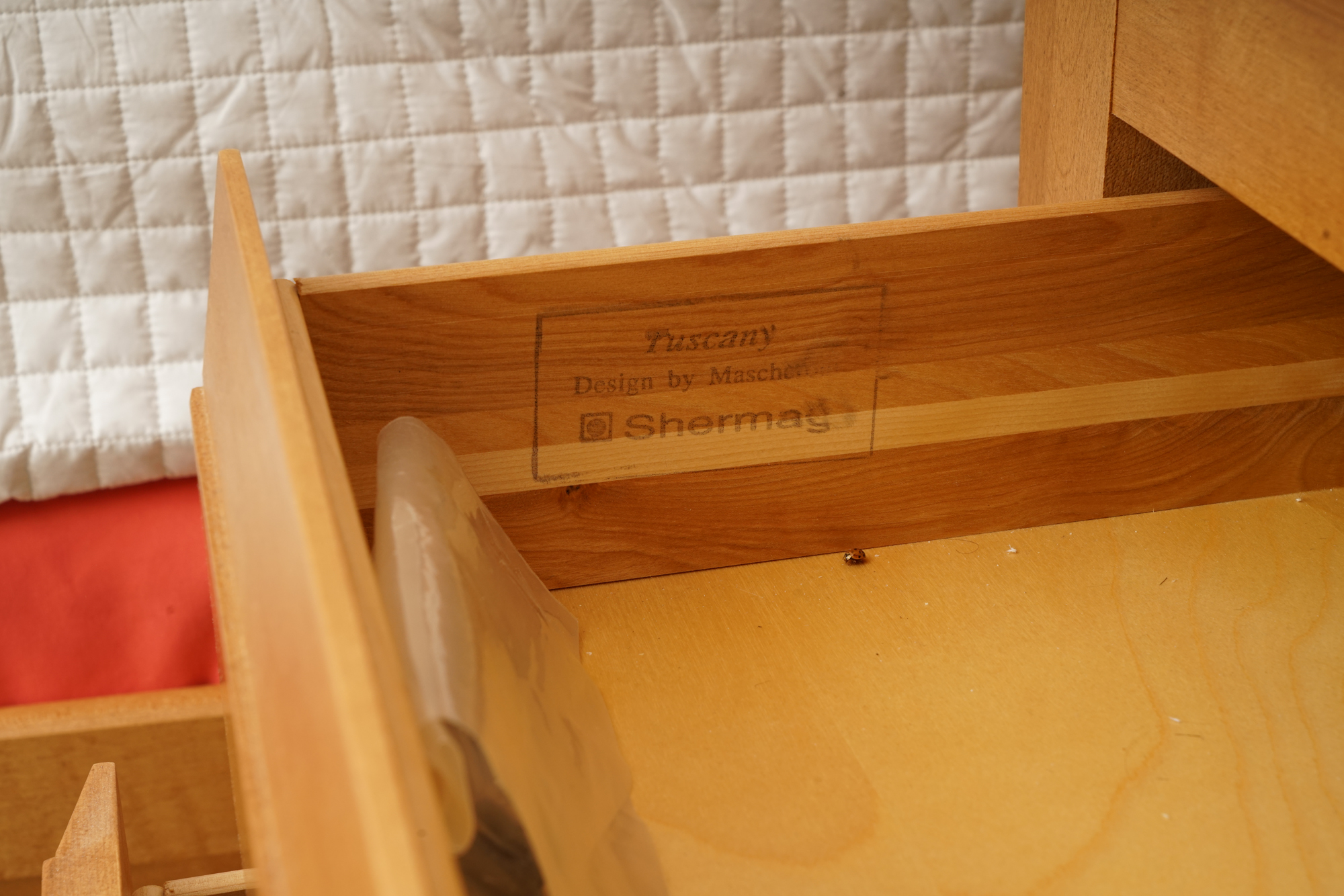 Pair of "Tuscany" Nightstands by Shermag