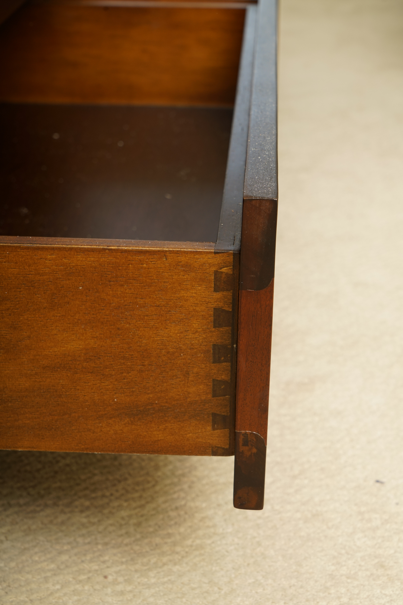 King-Sized Sleigh Bed Frame with Storage