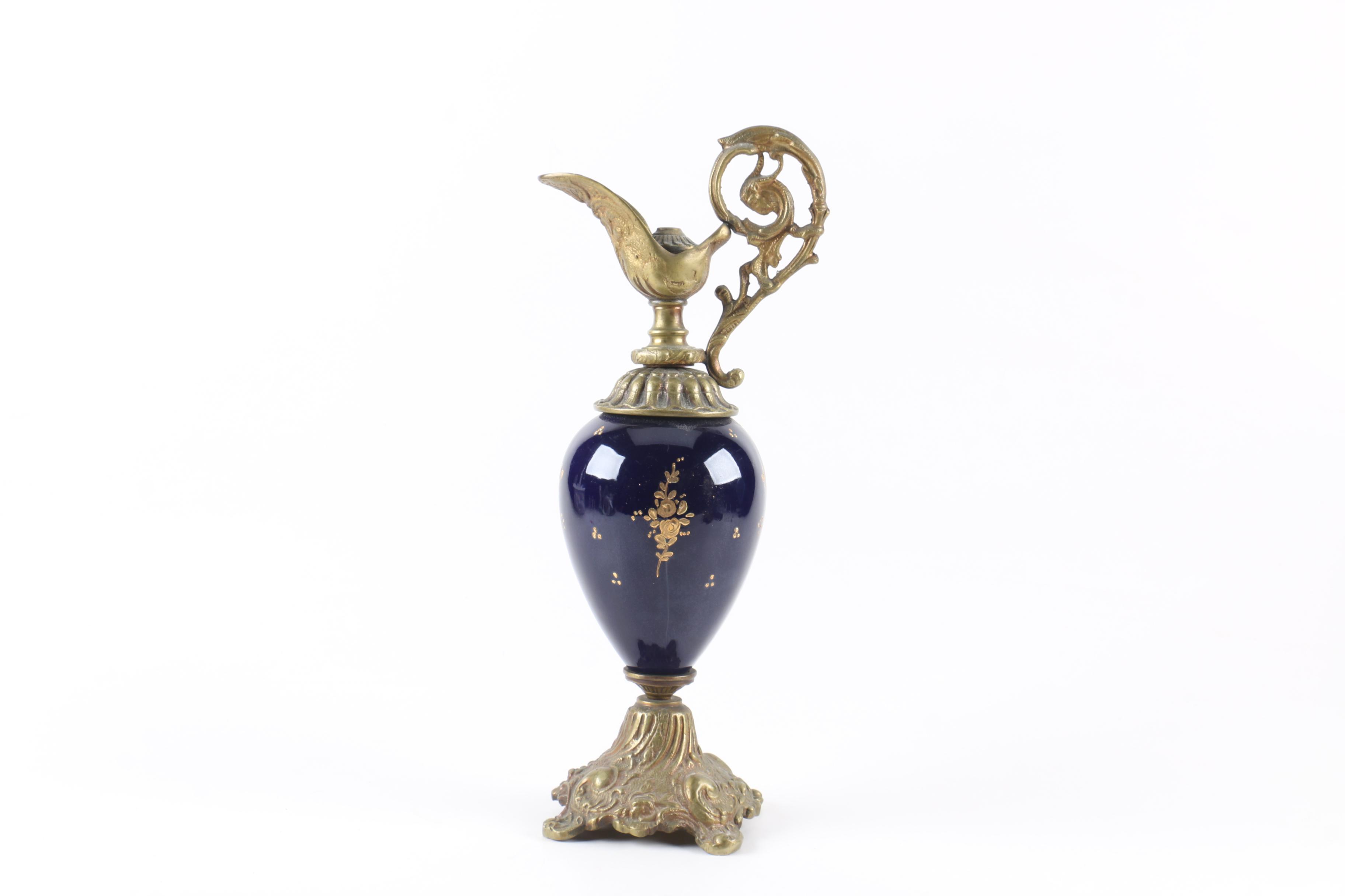 Sevres Style Porcelain Urn