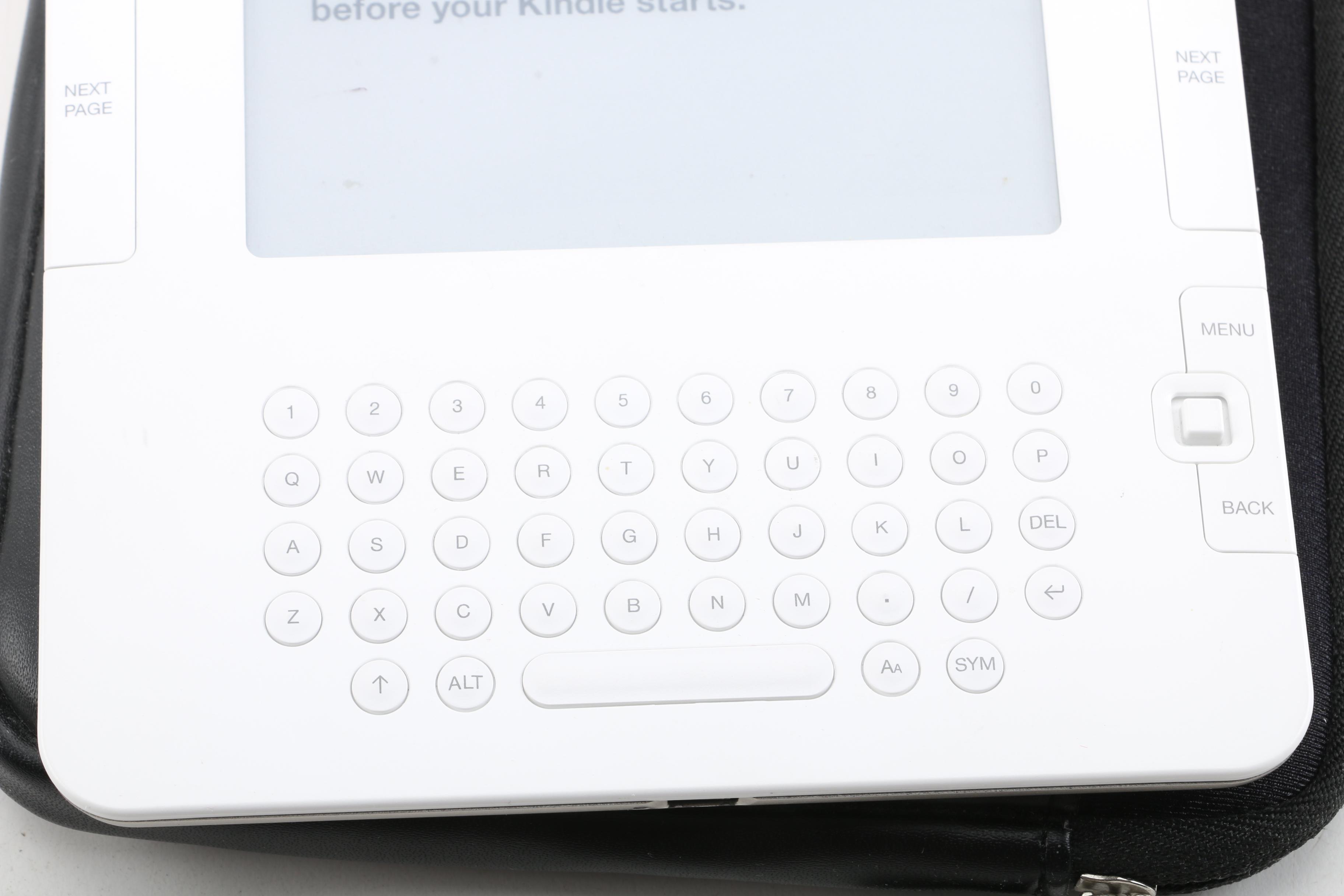 Amazon Kindle with Case