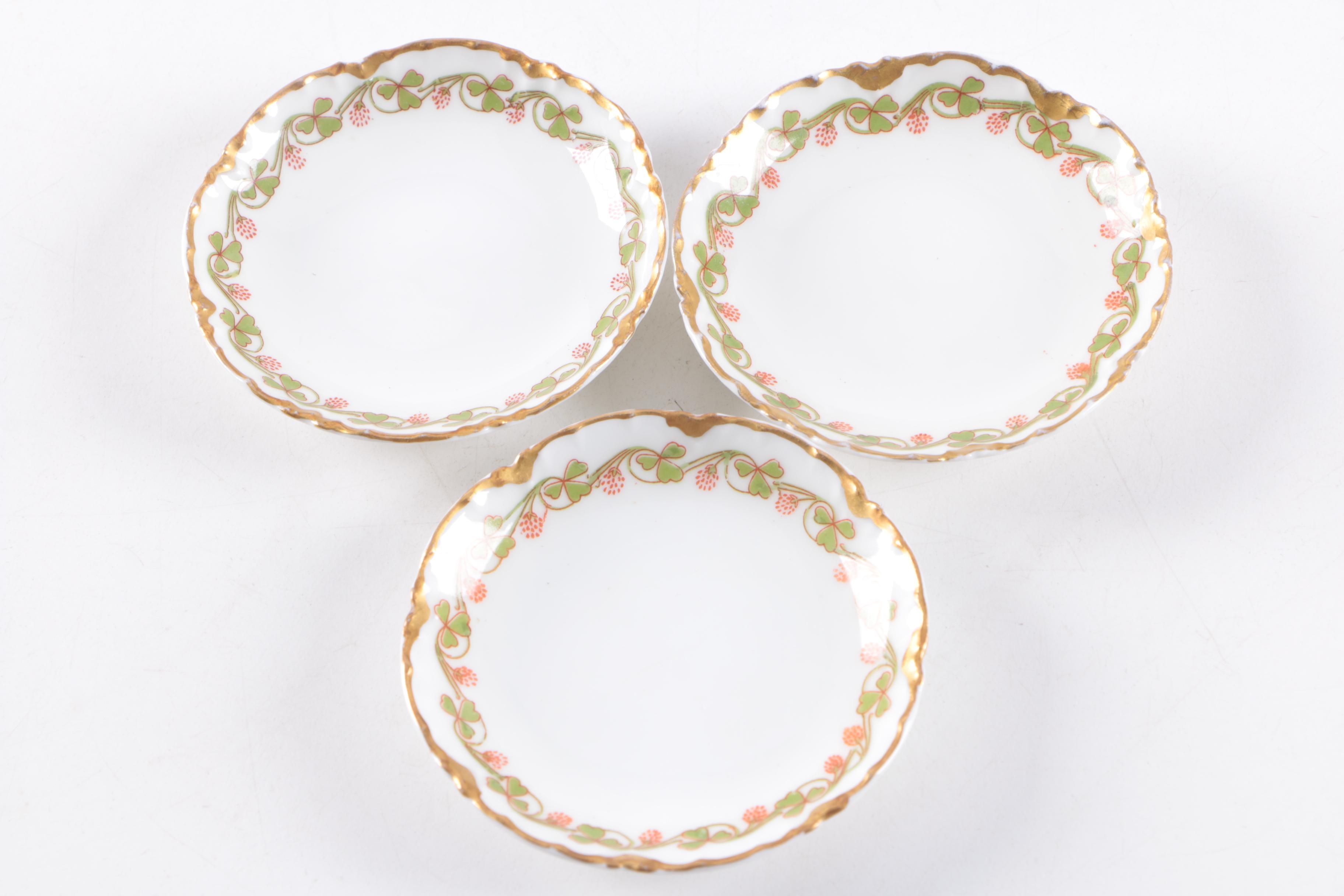Haviland Limoges "Clover Leaf" Tableware