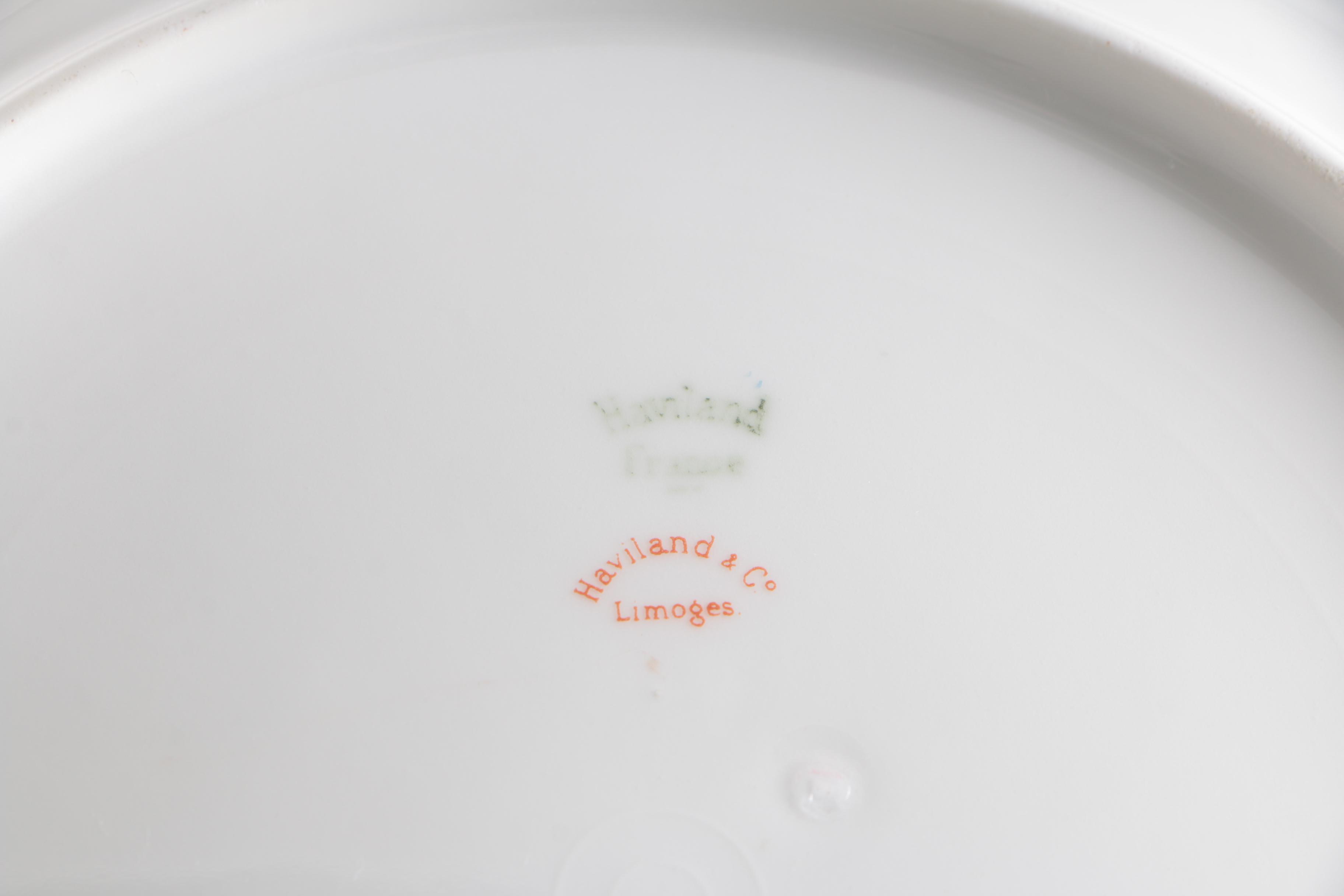 Haviland Limoges "Clover Leaf" Tableware