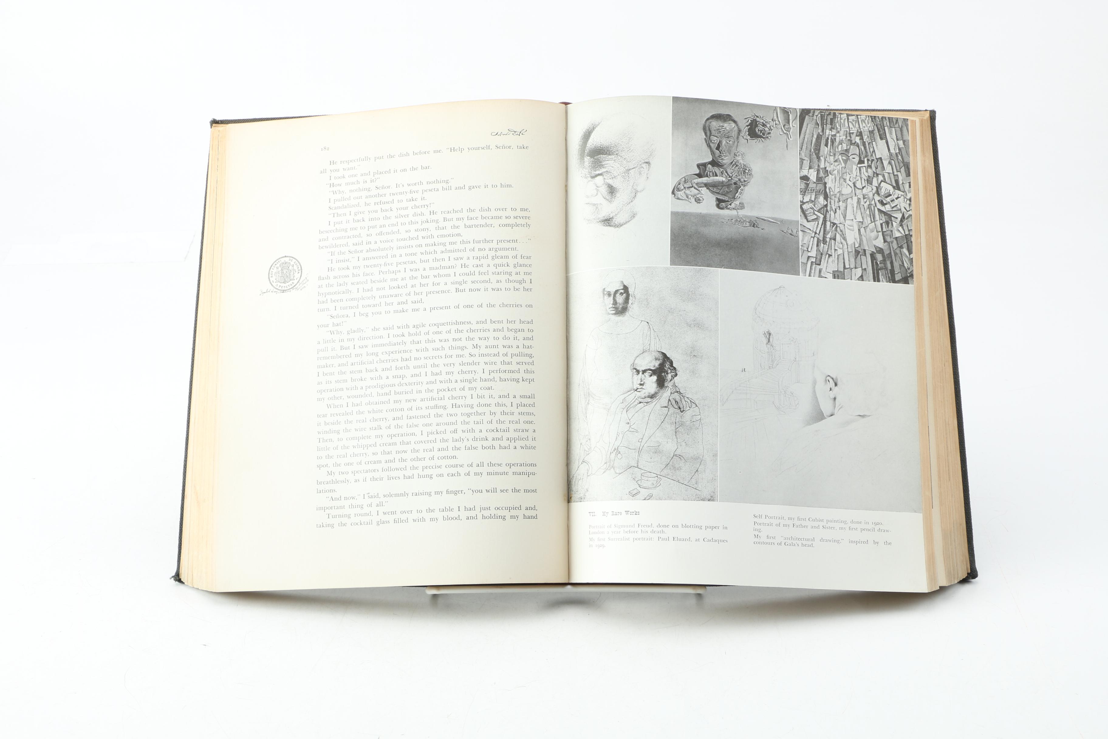 1942 First American Edition "Secret Life of Salvador Dali" by Salvador Dali