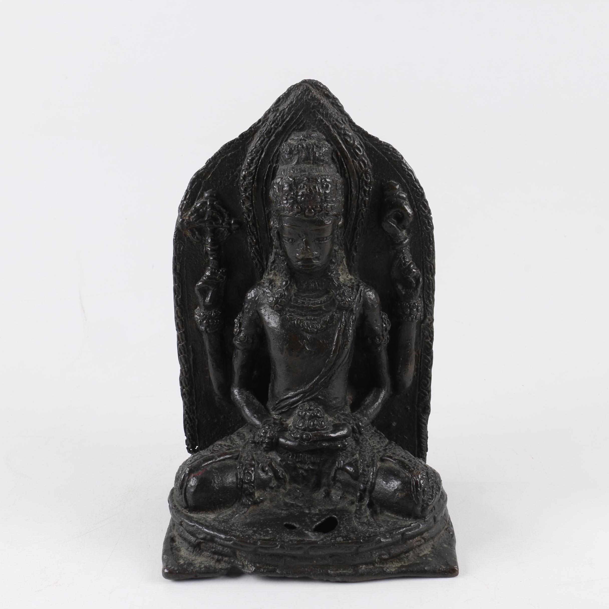 Cast Iron Shiva Bookend