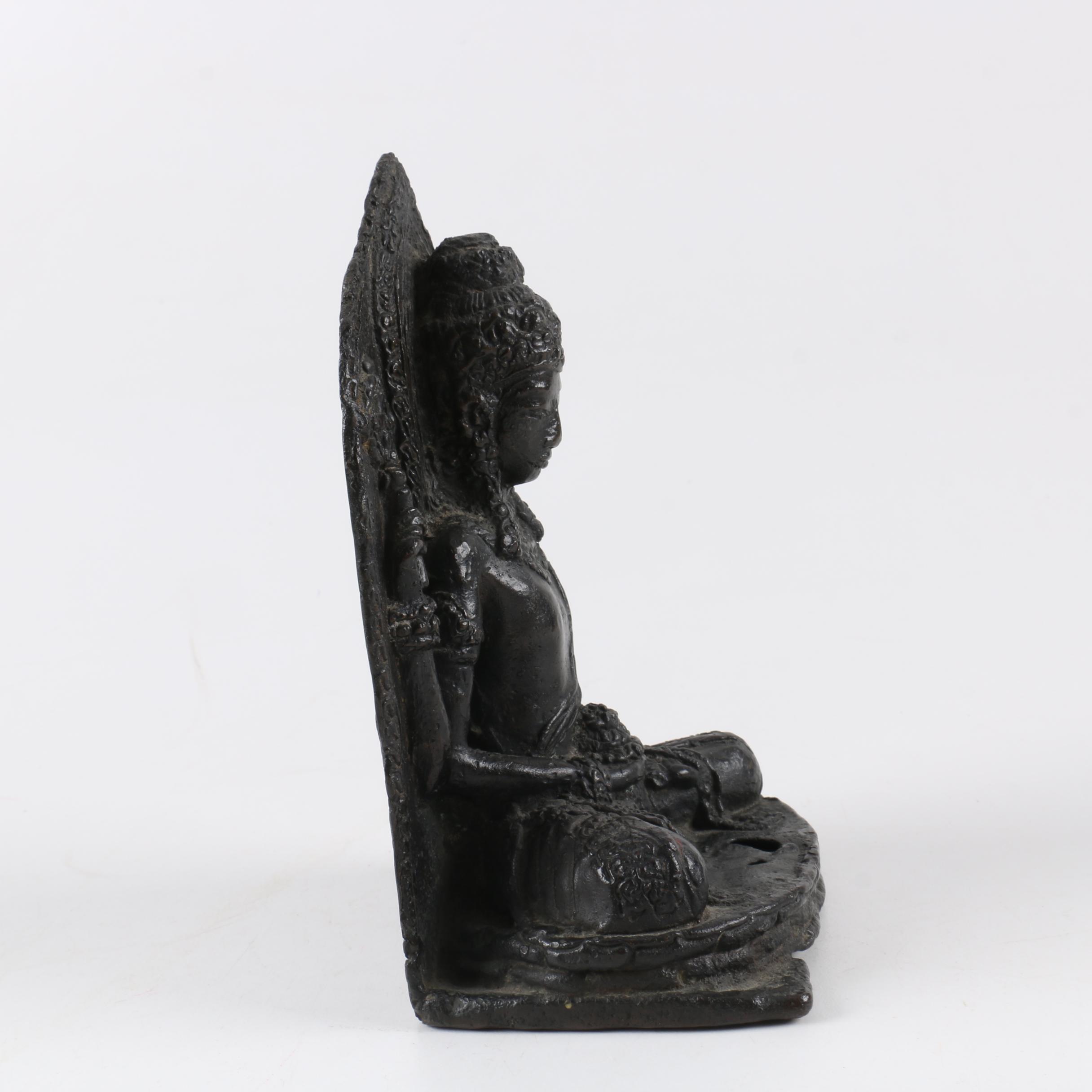 Cast Iron Shiva Bookend