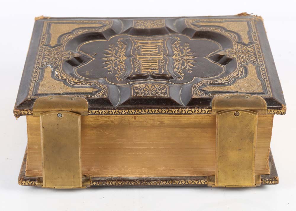 Antique 1873 Holy Bible
