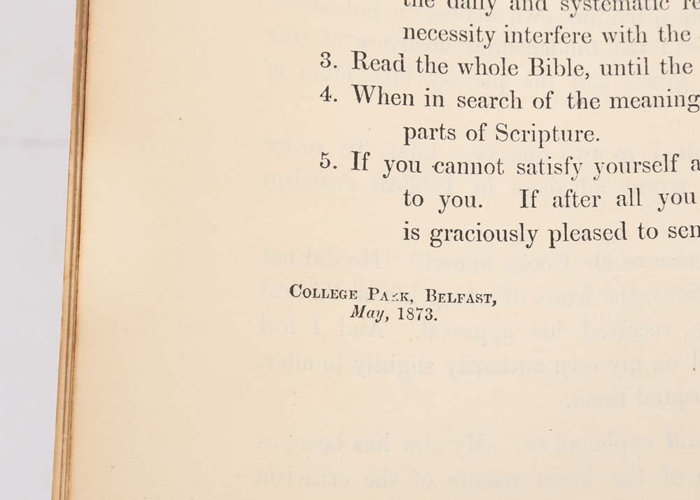 Antique 1873 Holy Bible
