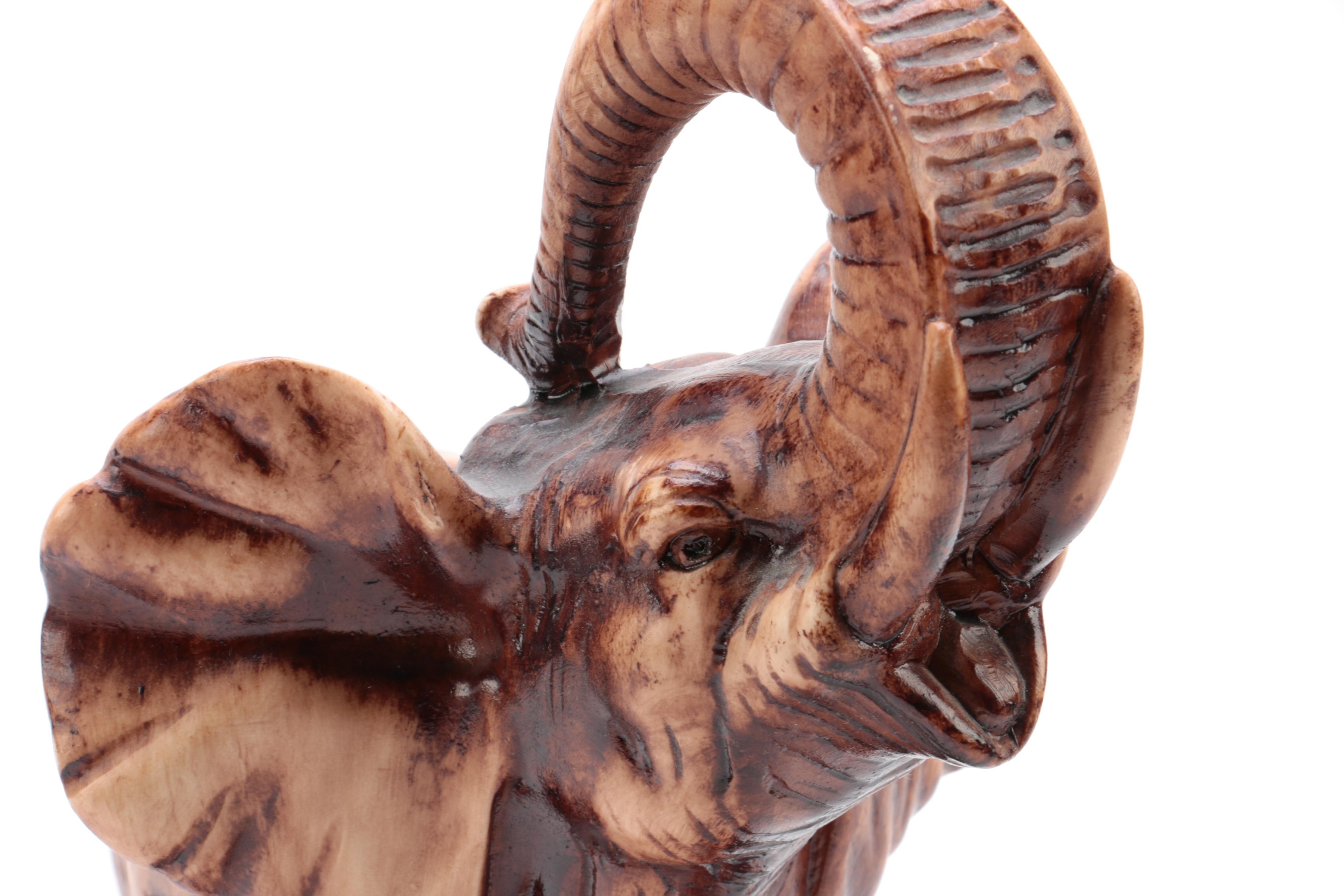 Resin Elephant Figurine