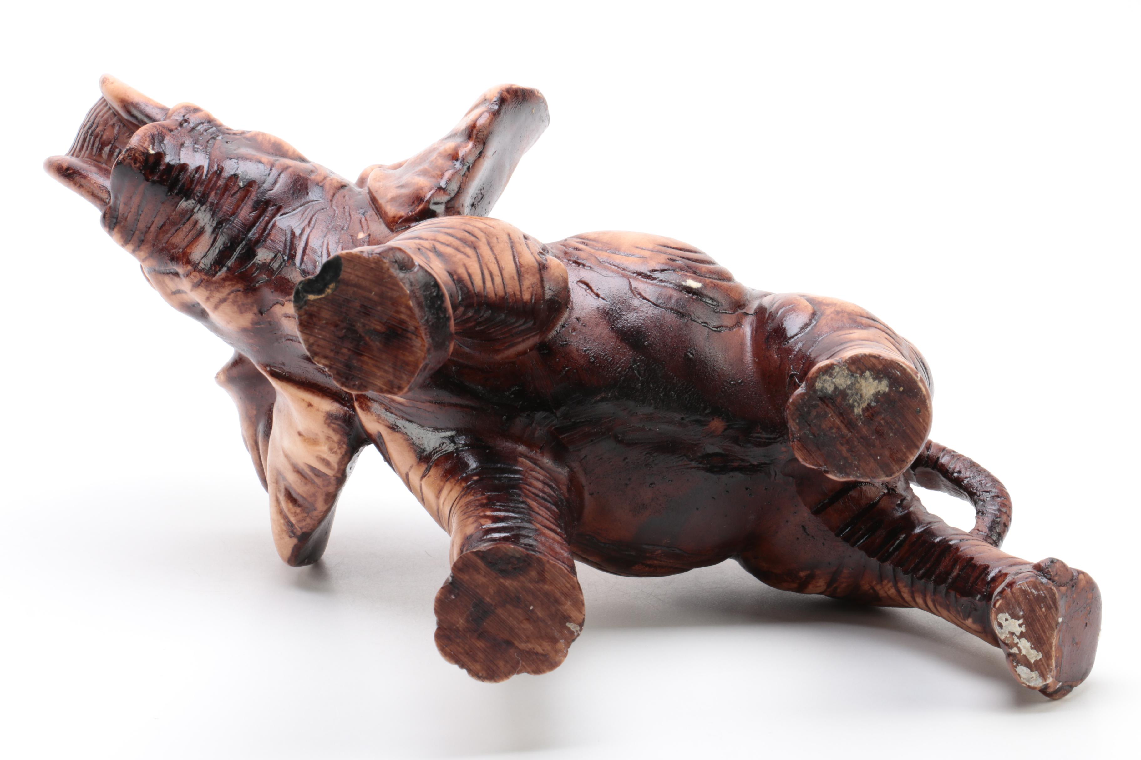 Resin Elephant Figurine