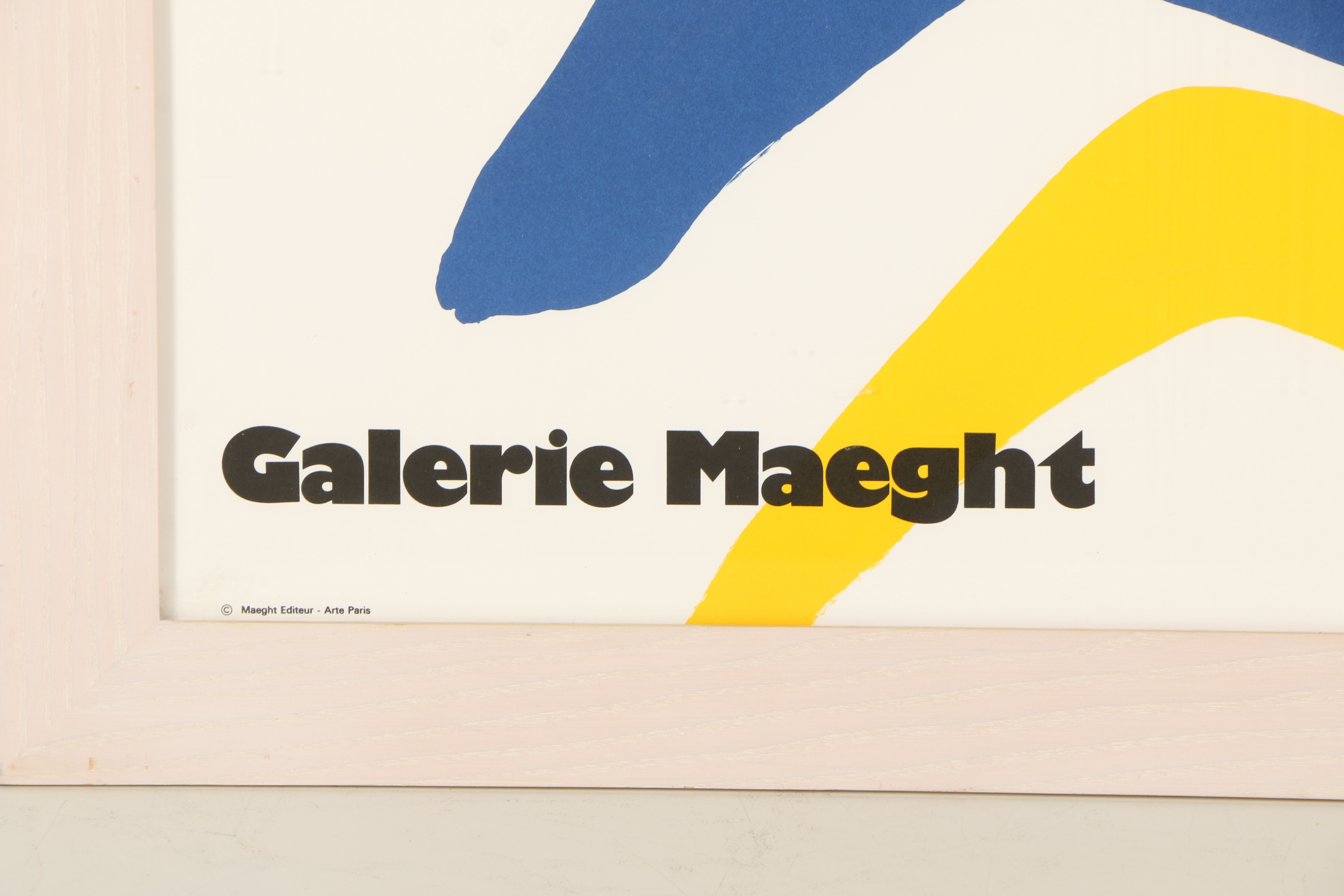 Galerie Maeght Exhibition Poster for Alexander Calder "Stabiles"