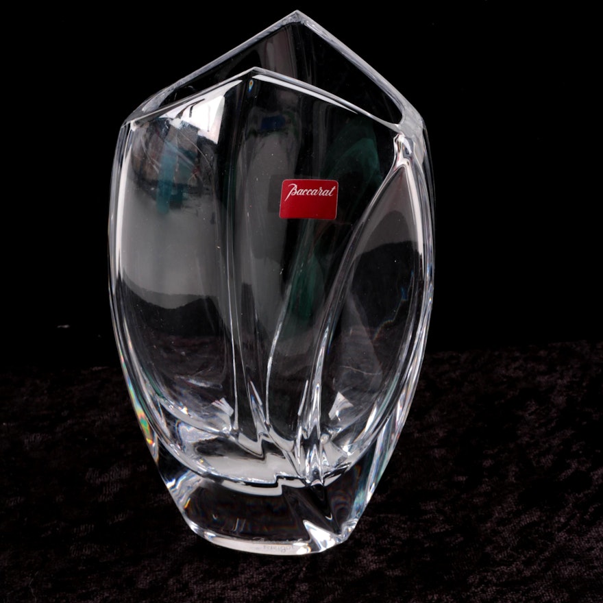 Robert Rigot for Baccarat "Giverny" Crystal Vase