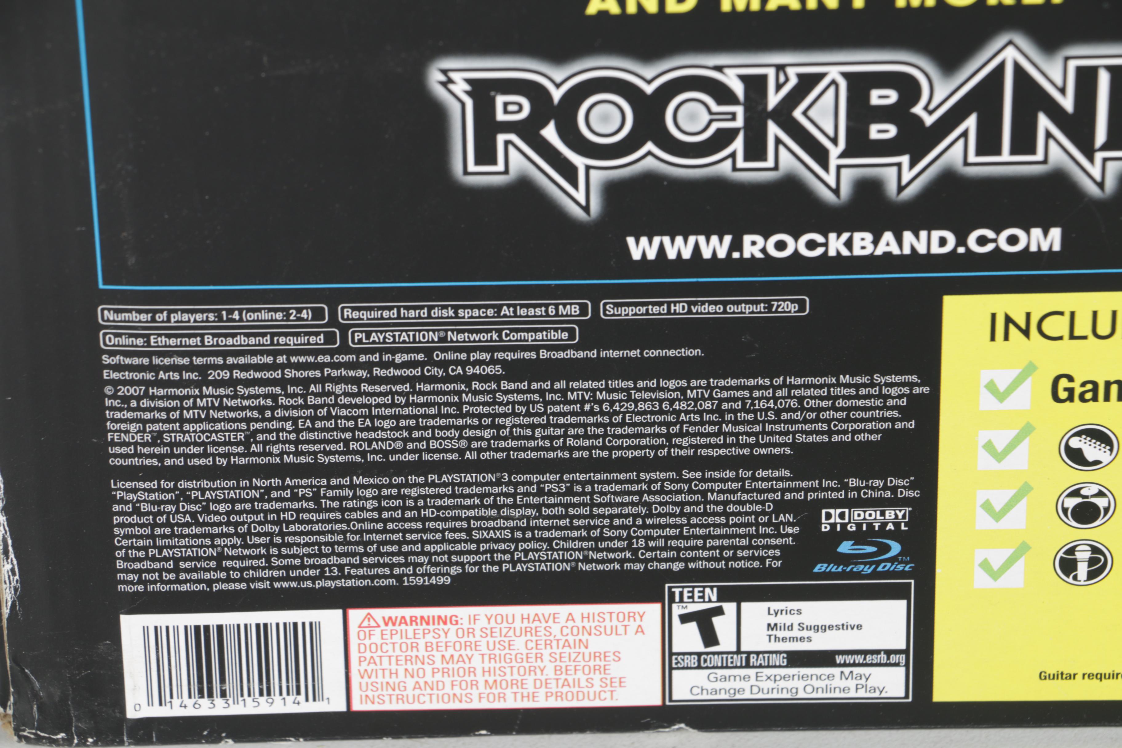 Harmonix "Rockband: Special Edition" for Playstation 3