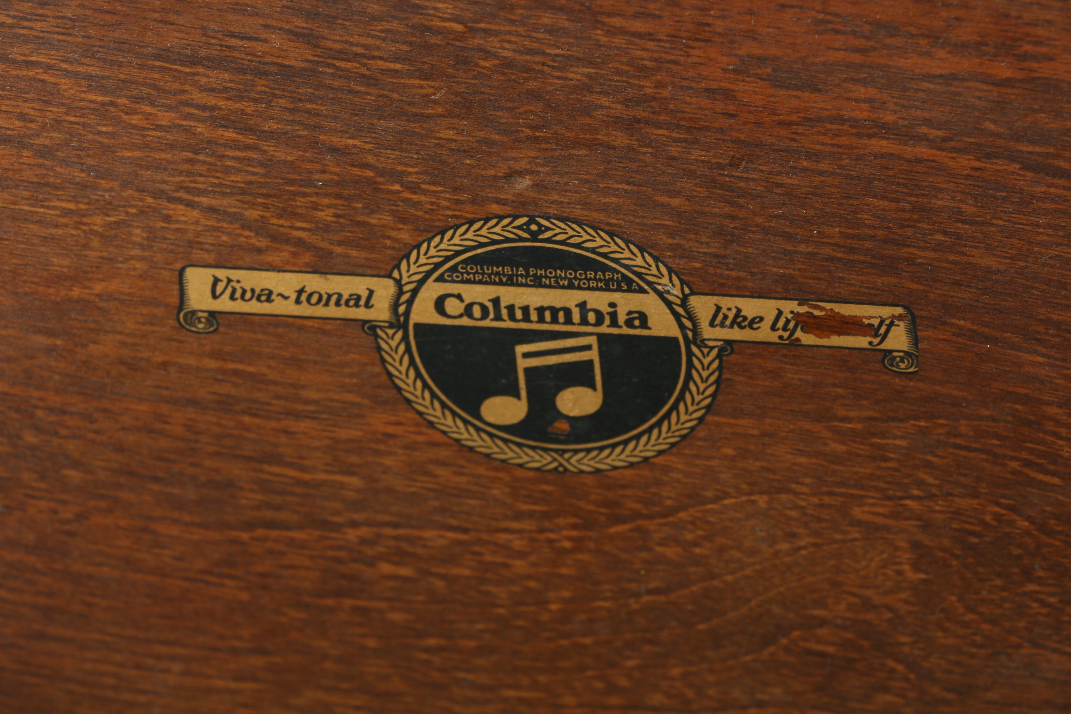 Antique Columbia Grafonola Model 162 Phonograph