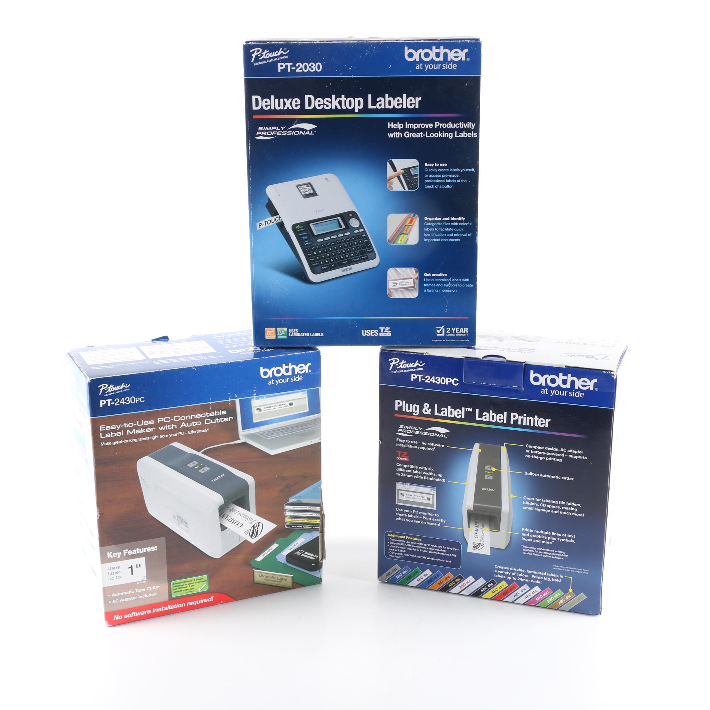 P-touch Label Makers in Packaging