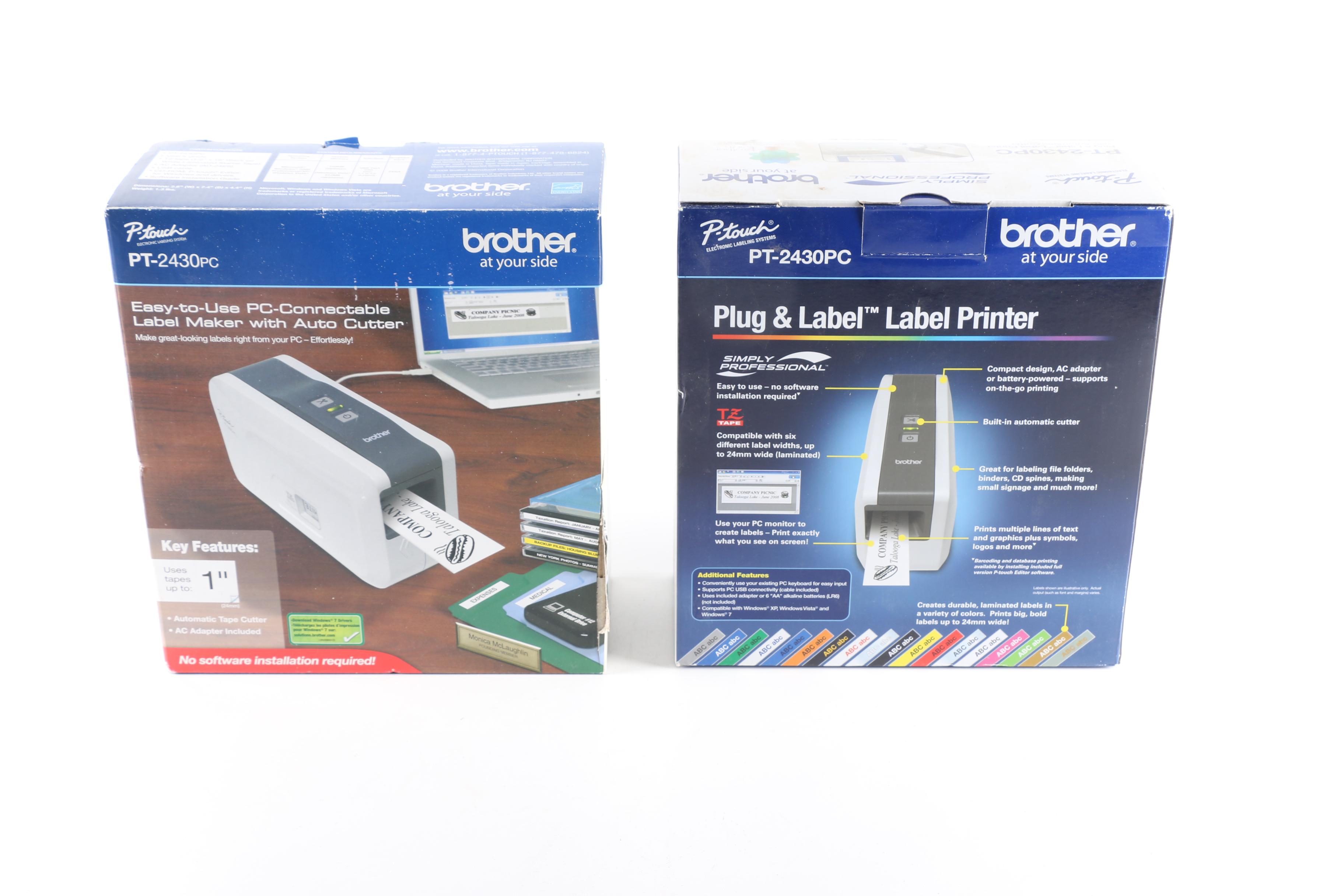 P-touch Label Makers in Packaging