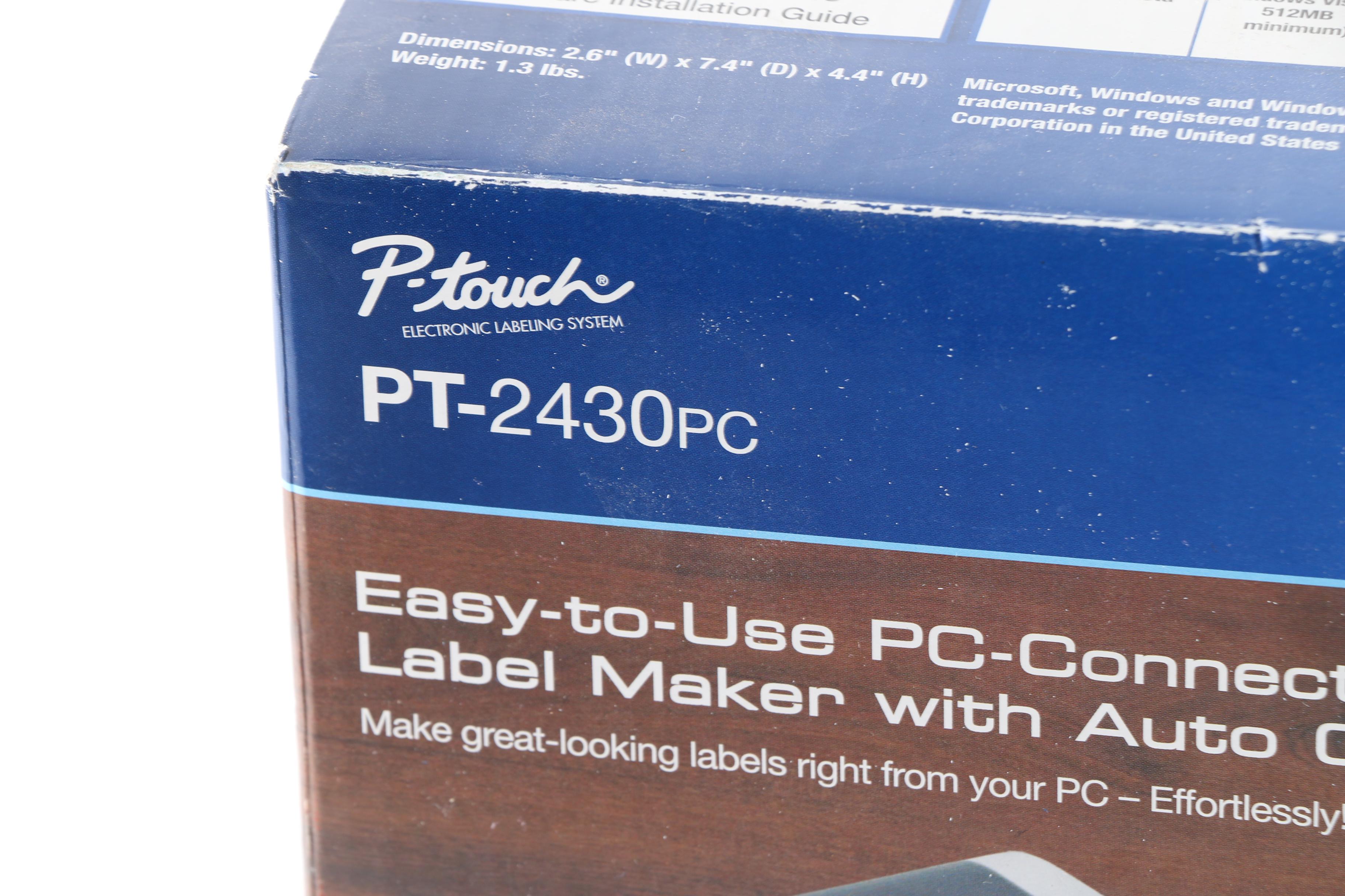 P-touch Label Makers in Packaging