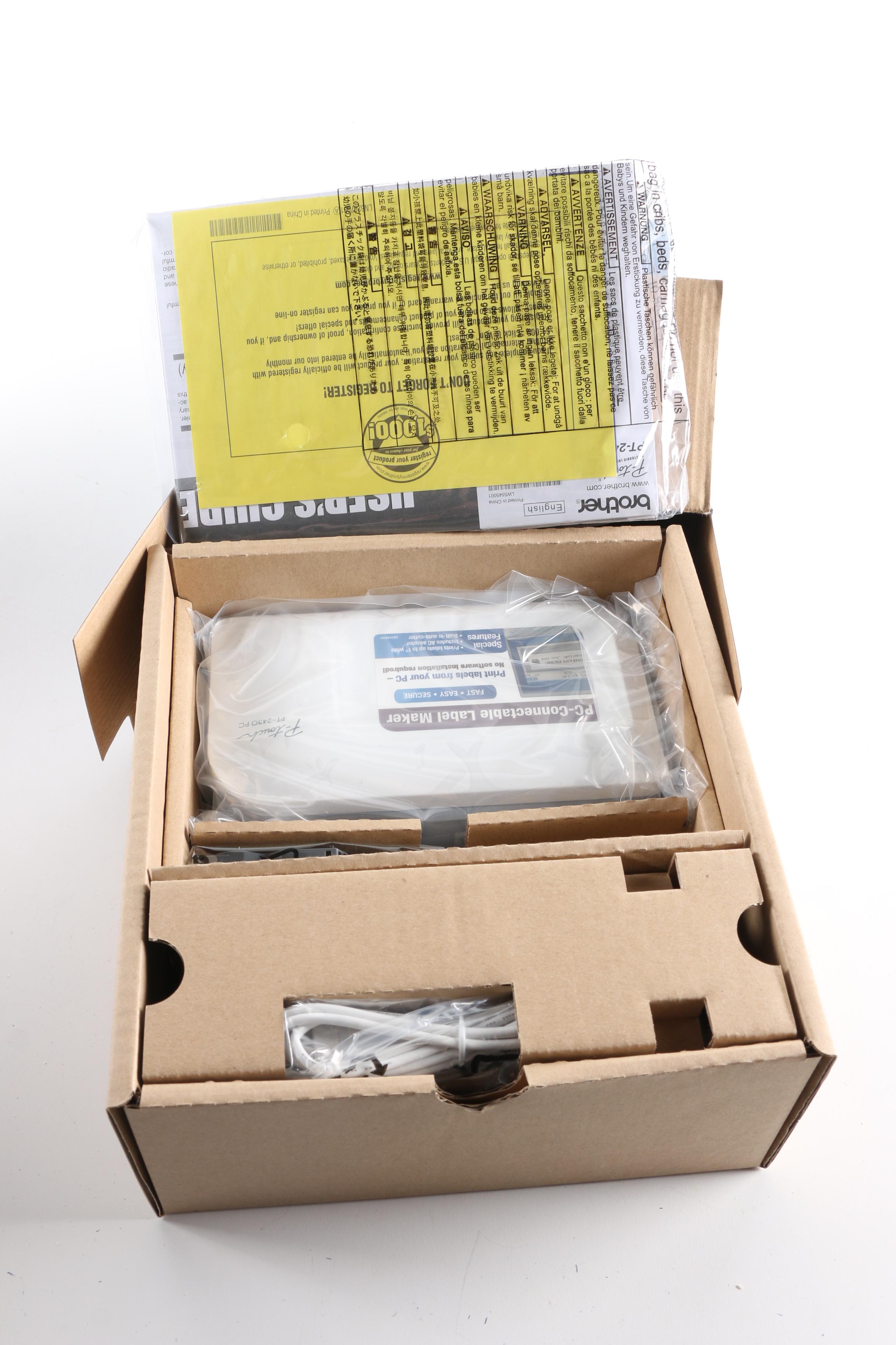 P-touch Label Makers in Packaging