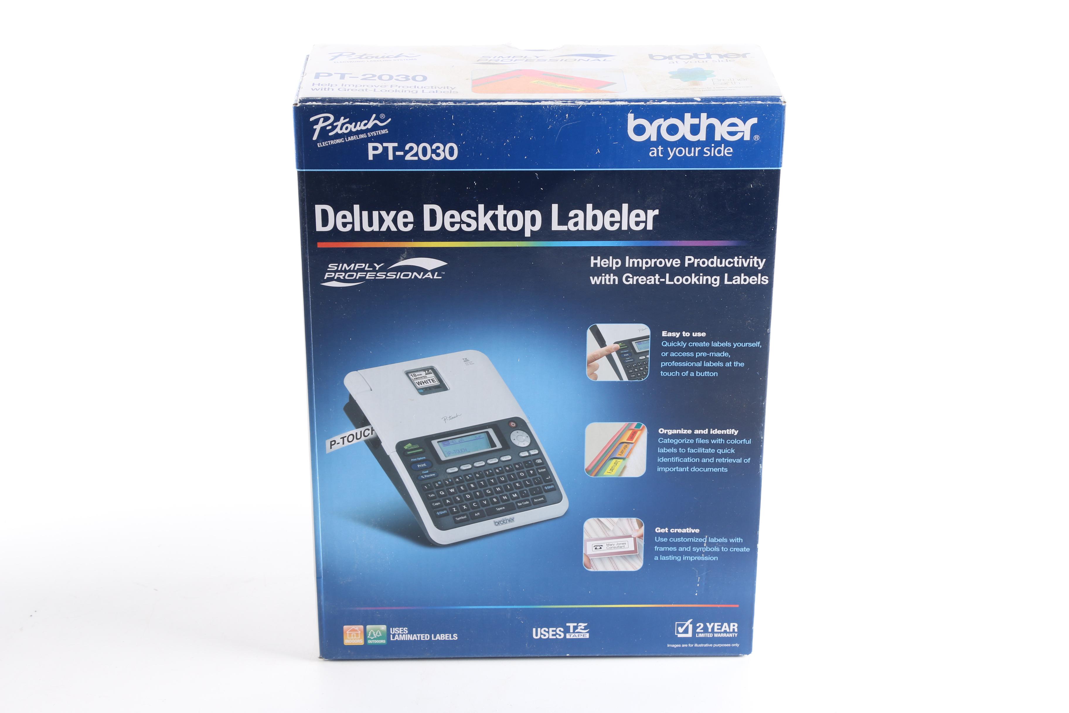 P-touch Label Makers in Packaging