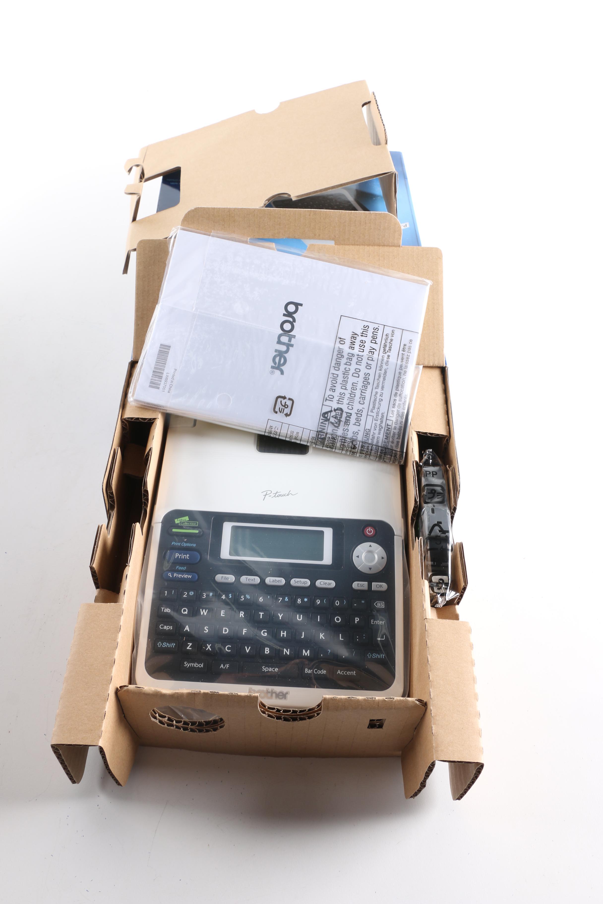 P-touch Label Makers in Packaging