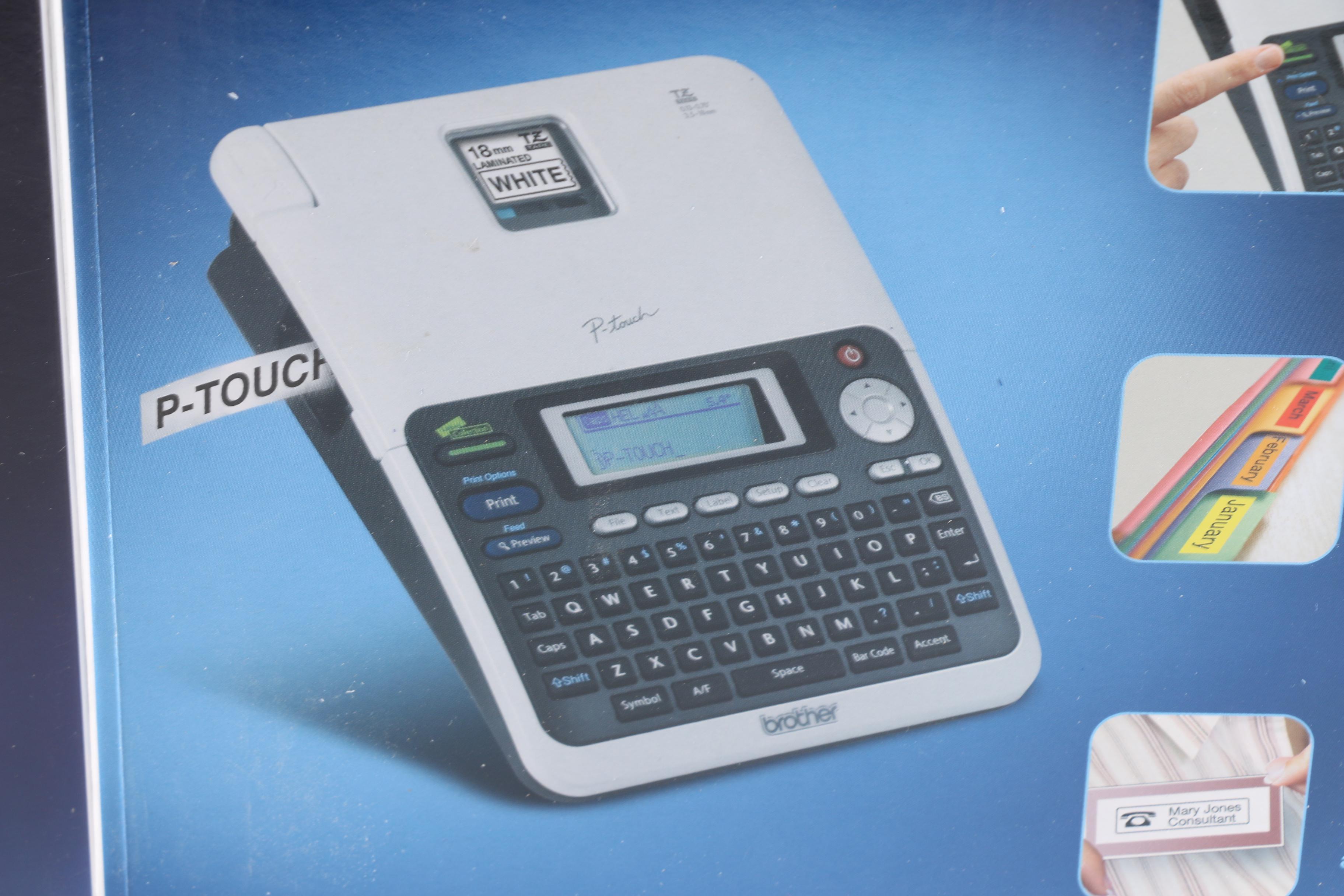 P-touch Label Makers in Packaging
