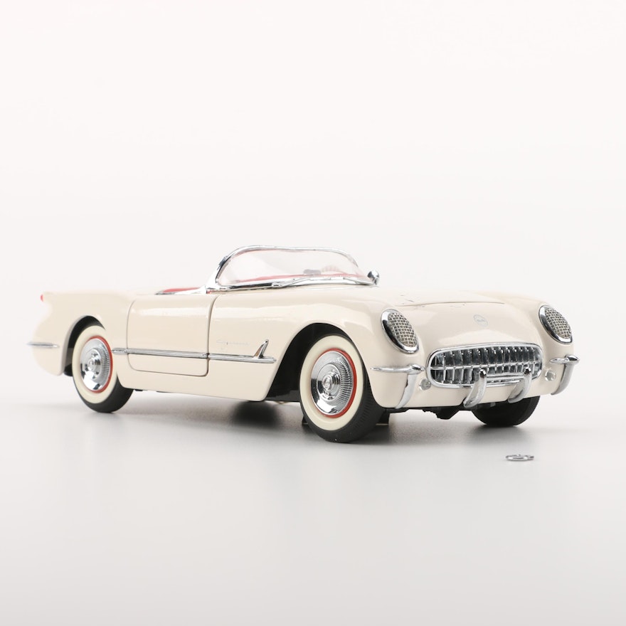 1953 Corvette Roadster Die-Cast Car by Franklin Mint Precision Models