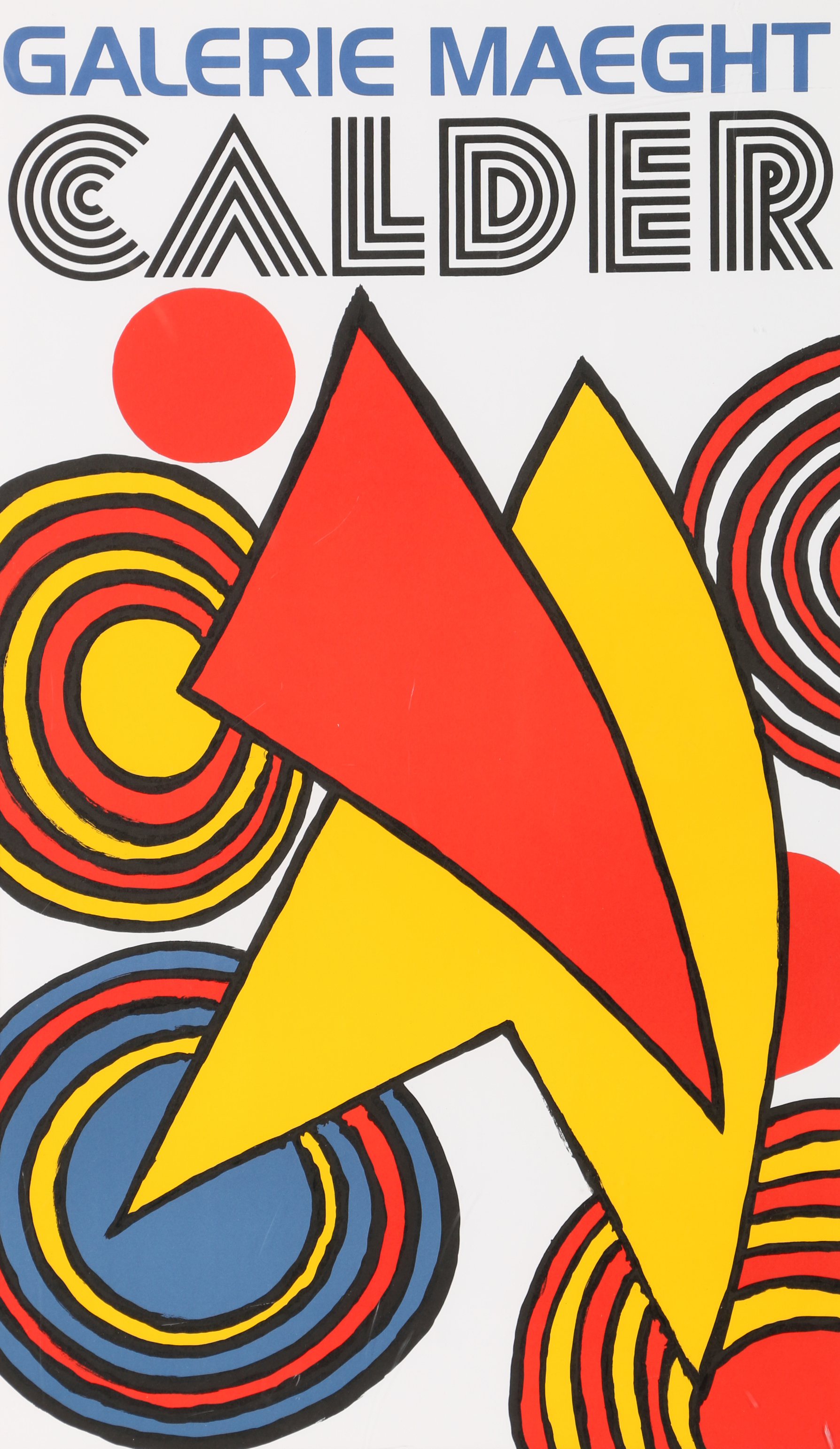 Galerie Maeght Lithograph Exhibition Poster Featuring Alexander Calder
