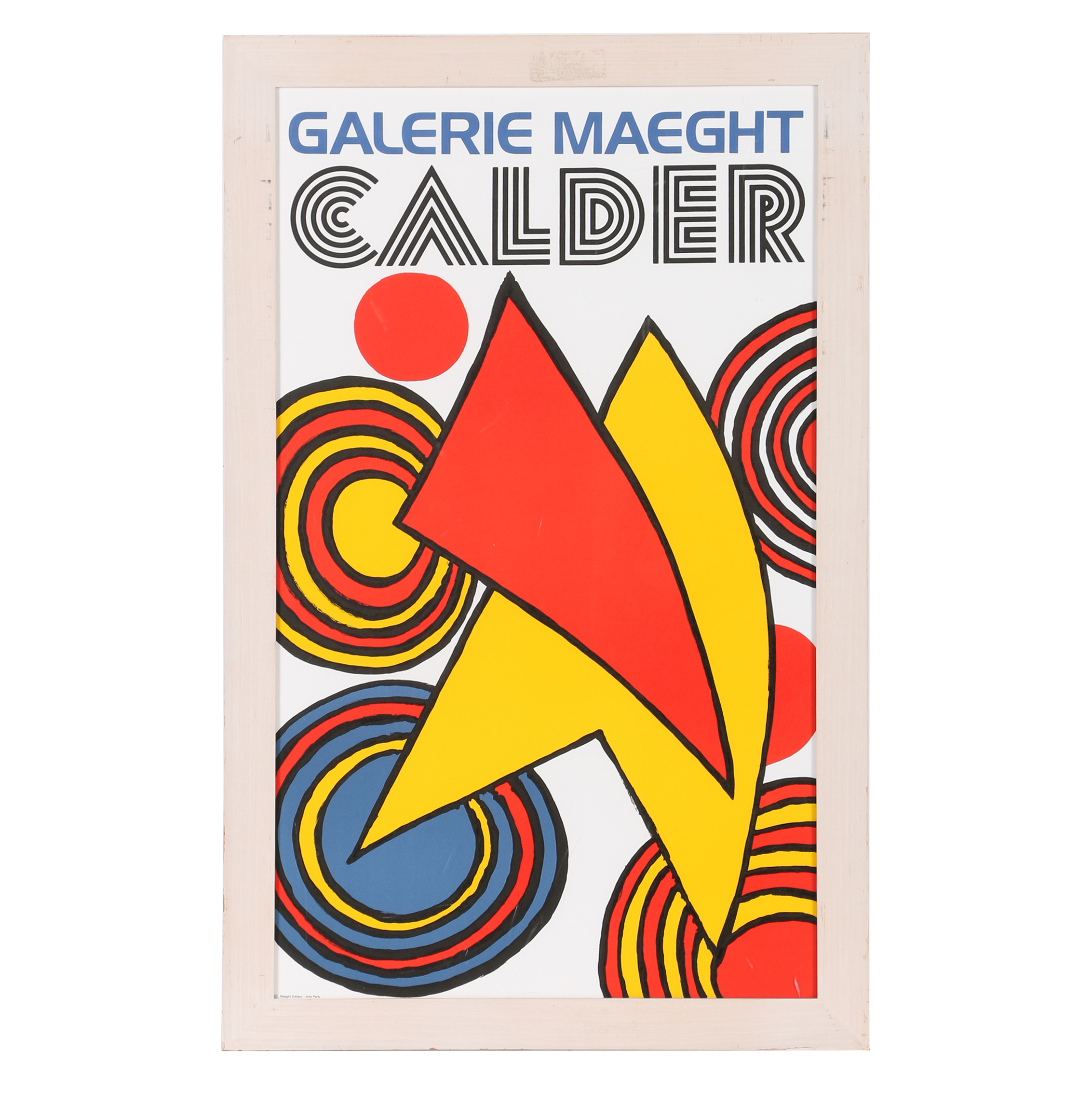 Galerie Maeght Lithograph Exhibition Poster Featuring Alexander Calder