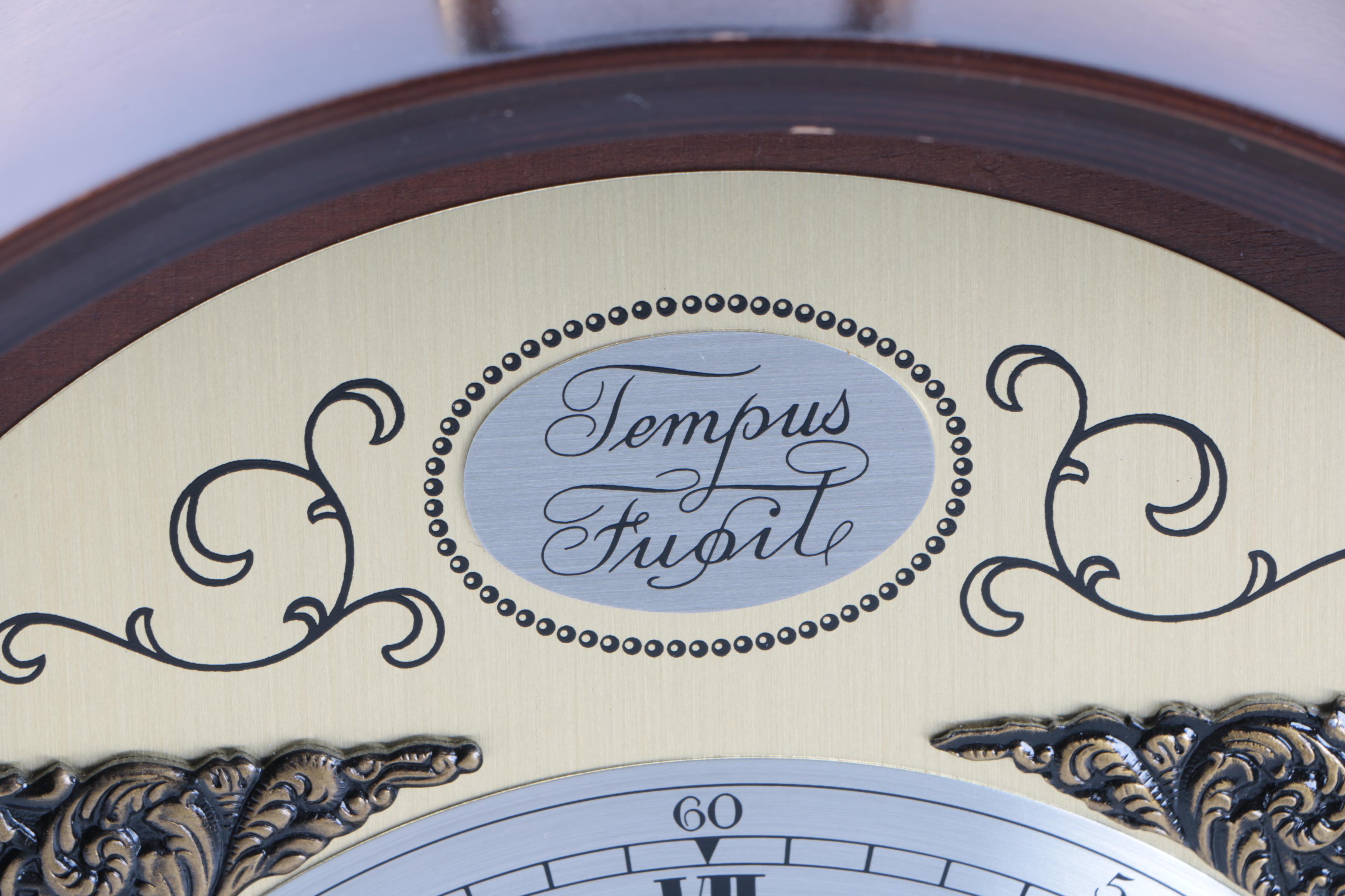 Vintage Bulova Tempus Fugit Chime Mantel Clock