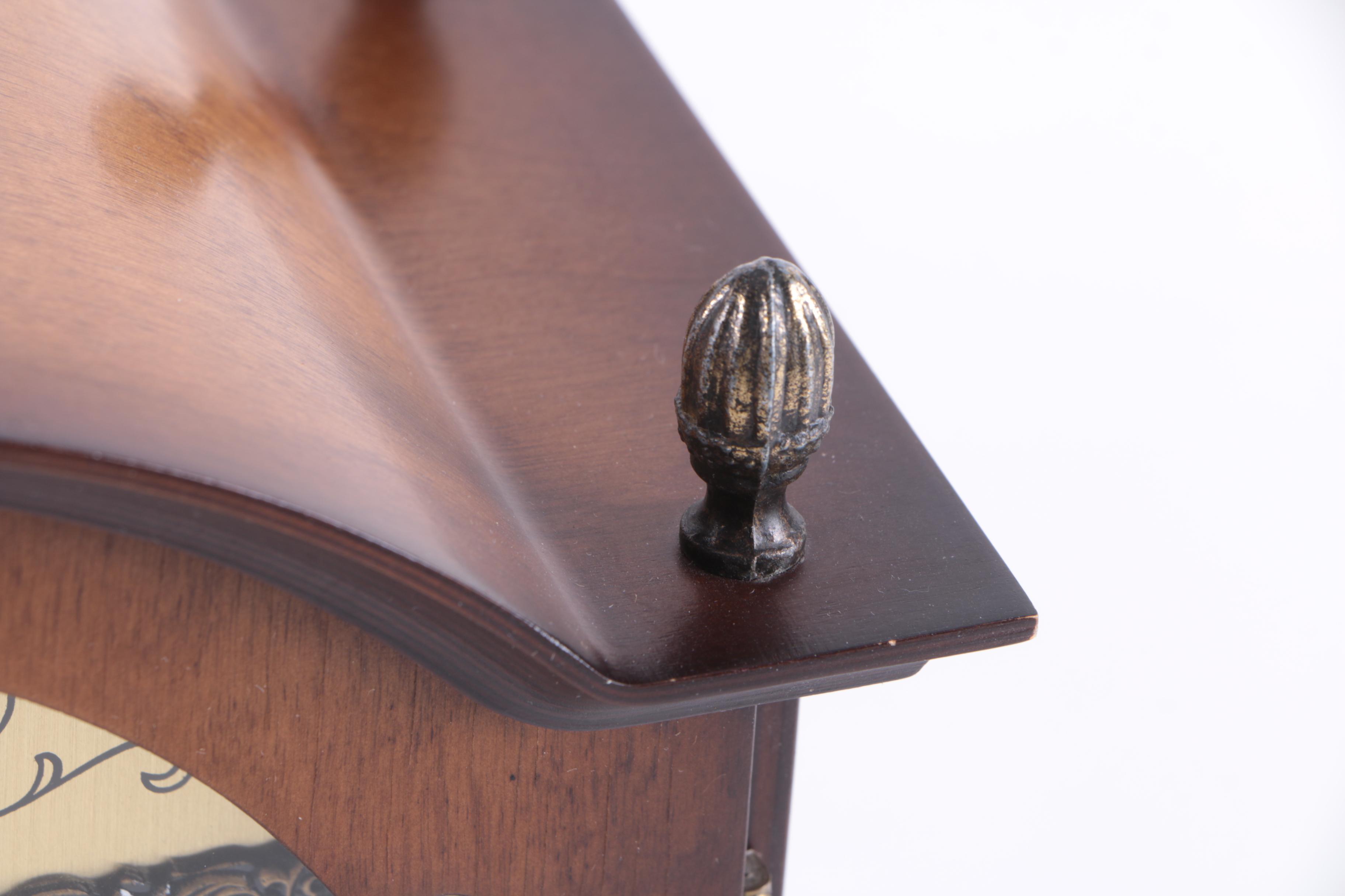 Vintage Bulova Tempus Fugit Chime Mantel Clock