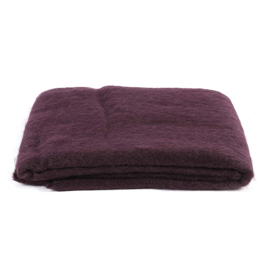 Italian Mohair Throw