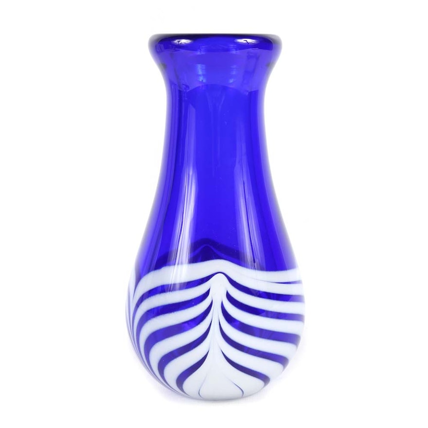 Beranek Art Glass Vase