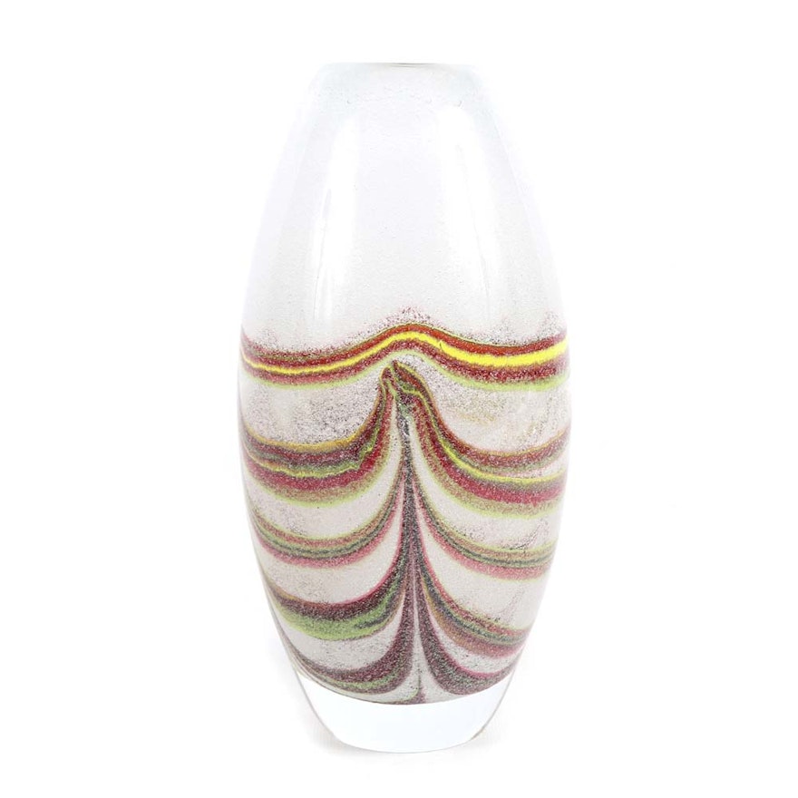 Beranek Art Glass Vase