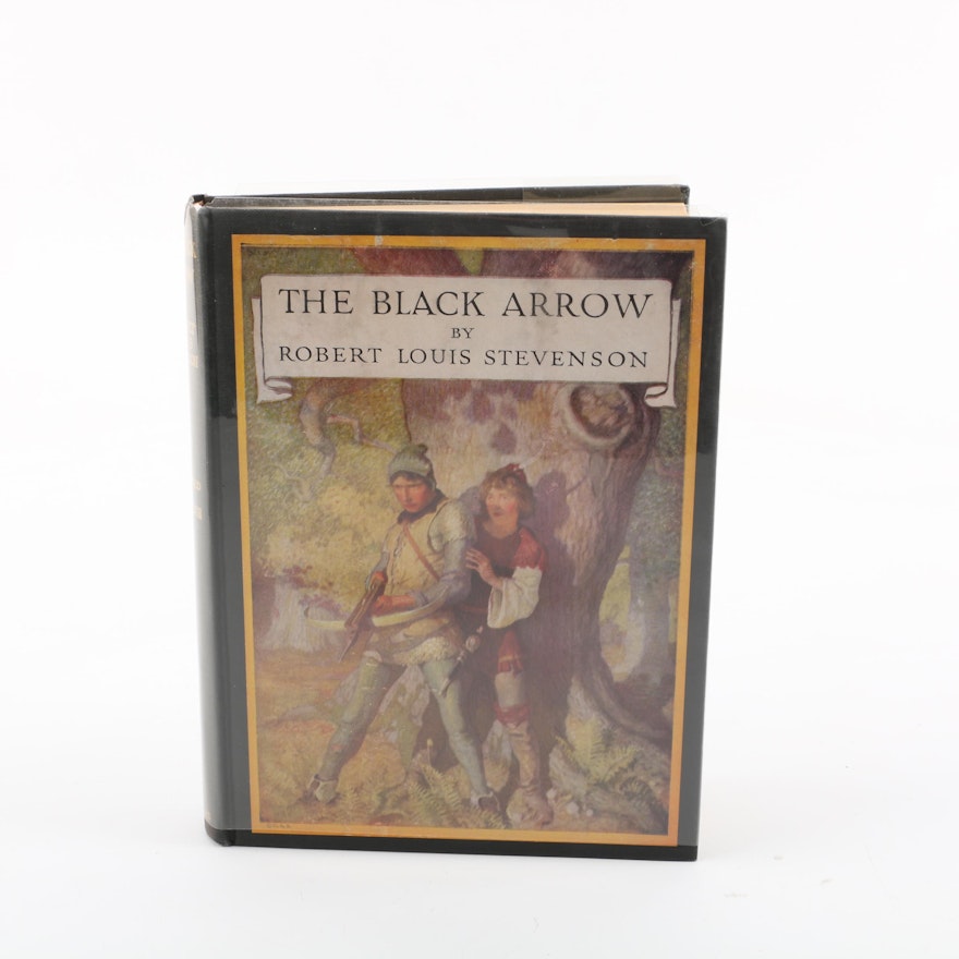 1954 Classics Illustrated Edition of "The Black Arrow" by Robert Louis Stevenson