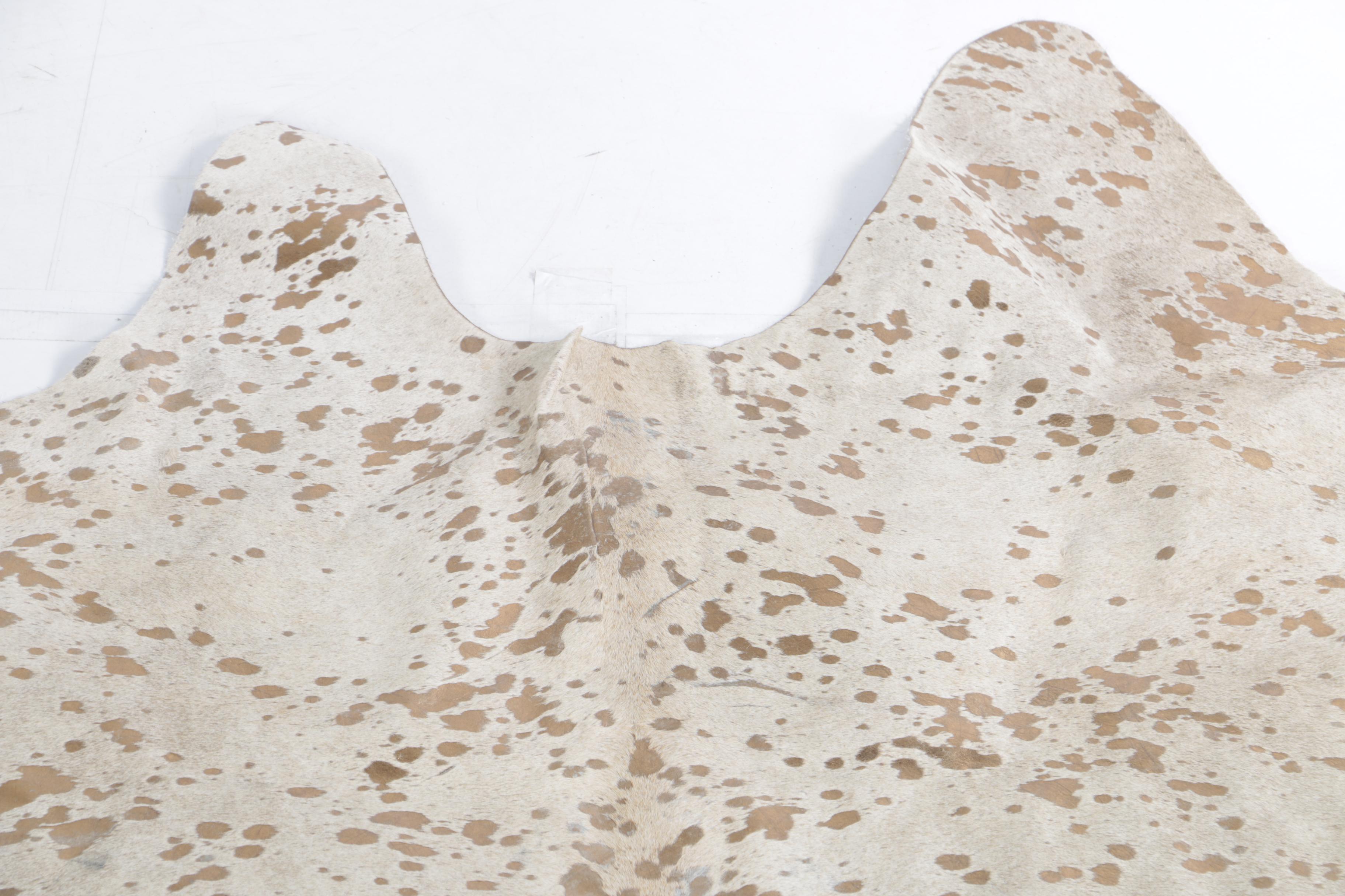 Brazilian Cowhide Accent Rug