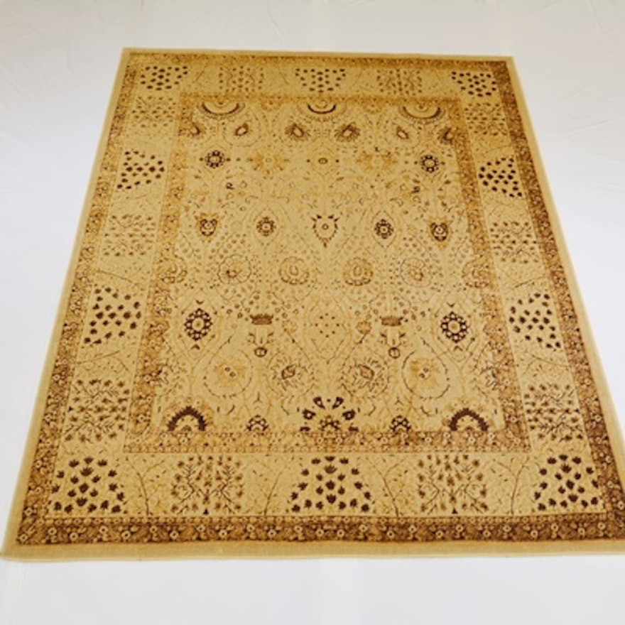 Machine-Woven Egyptian Synthetic Area Rug