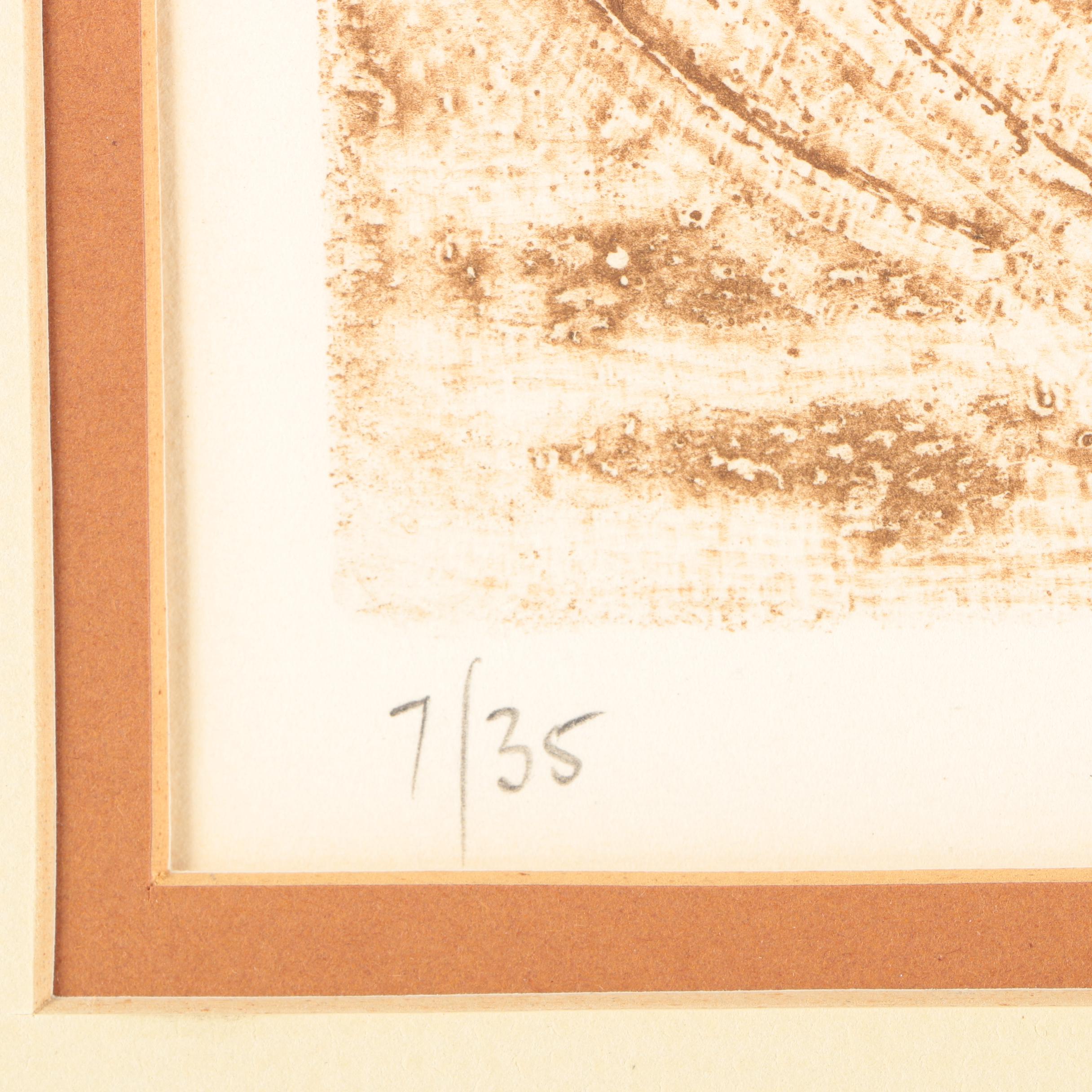 Ruth Kerkovius Collagraph