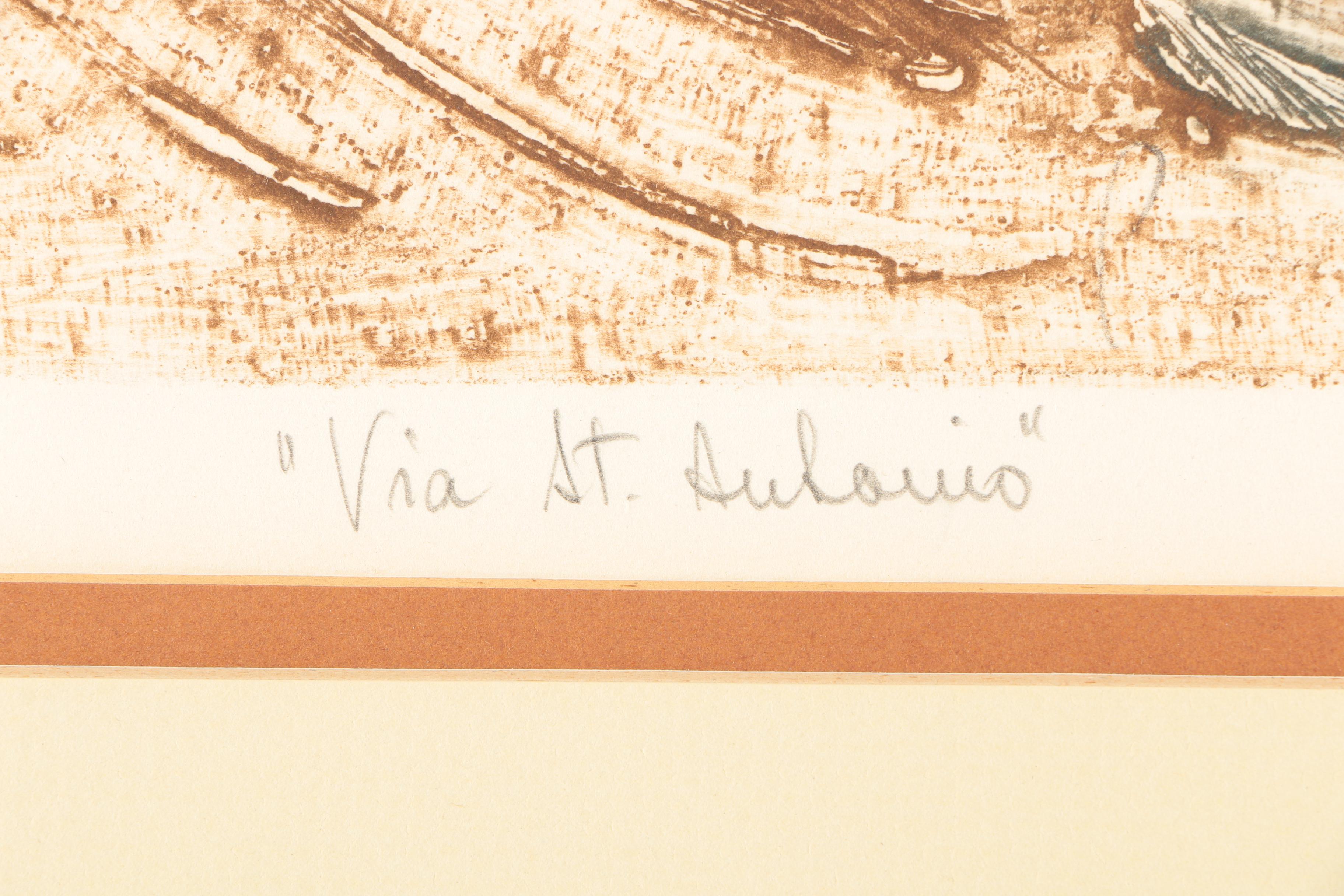 Ruth Kerkovius Collagraph